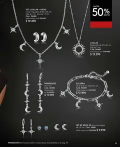 Catálogo Ésika Campaña 4 válido desde el 15.02.2026 | Página: 81 | Productos: Pulsera, Collar, Aros, Dije