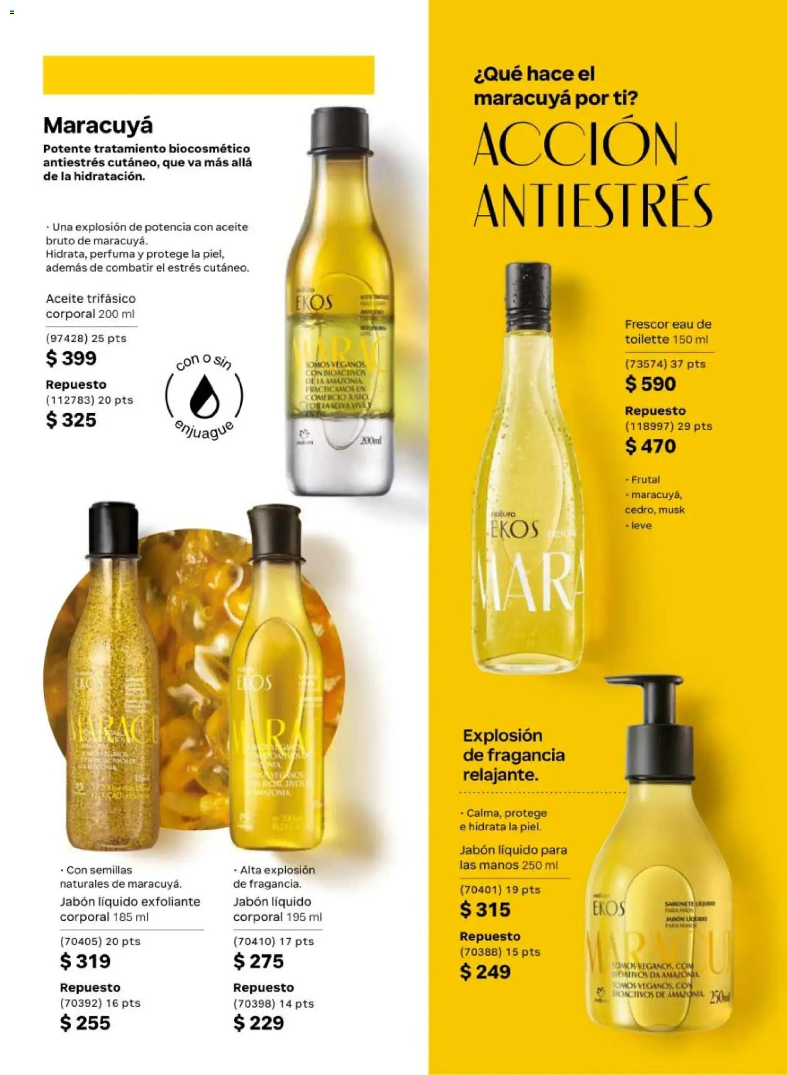 Nuevas ofertas de Natura válidas en toda la República Mexicana desde el 02.04.2026. ¡Encuentra las mejores ofertas en Natura campaña 6 2026! | Página: 115 | Productos: Jabón líquido, Aceite, Semillas, Fragancia