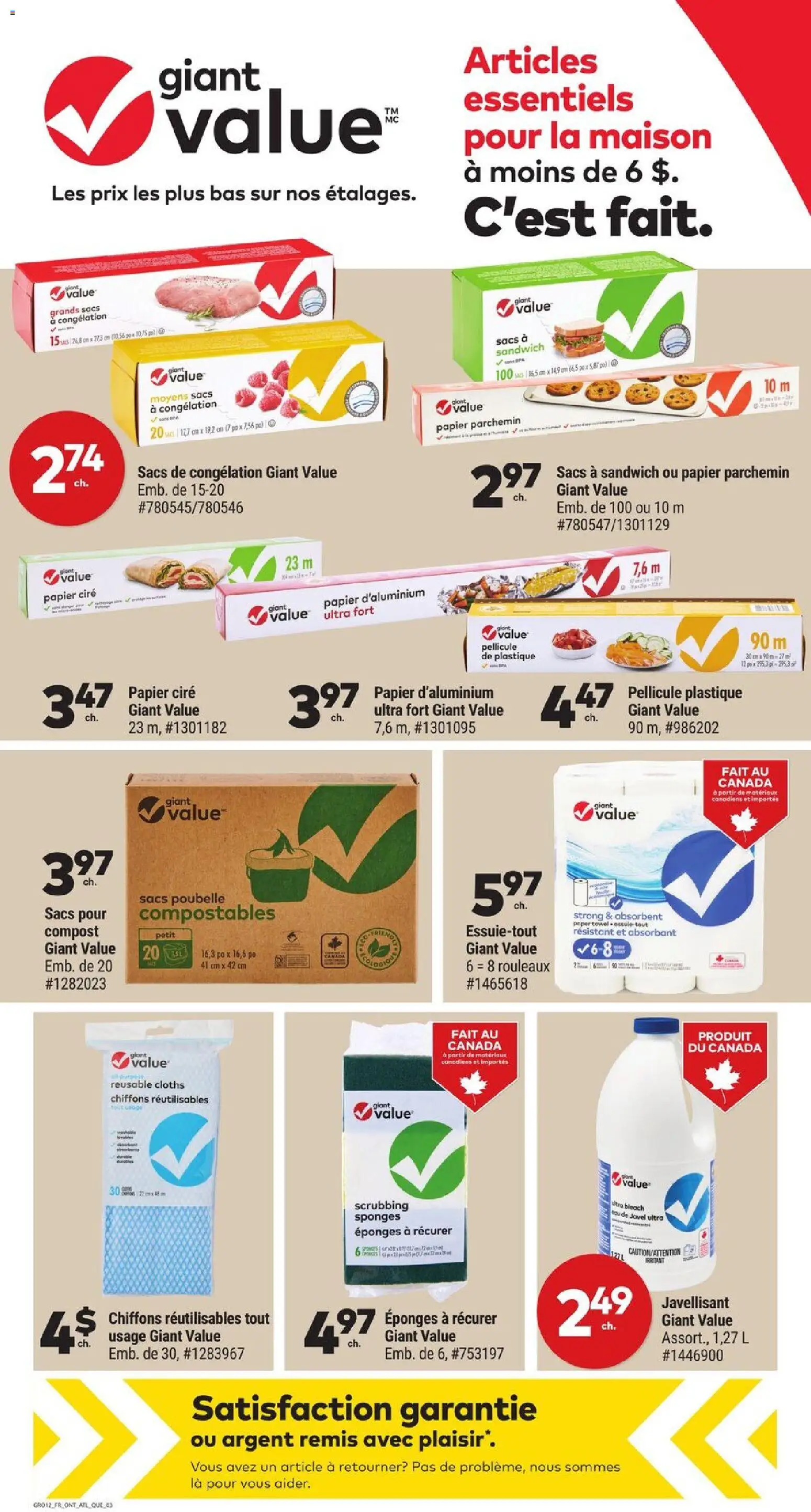 Giant Tiger flyer valid from 22.10.2025 | Page: 3 | Products: Freezer