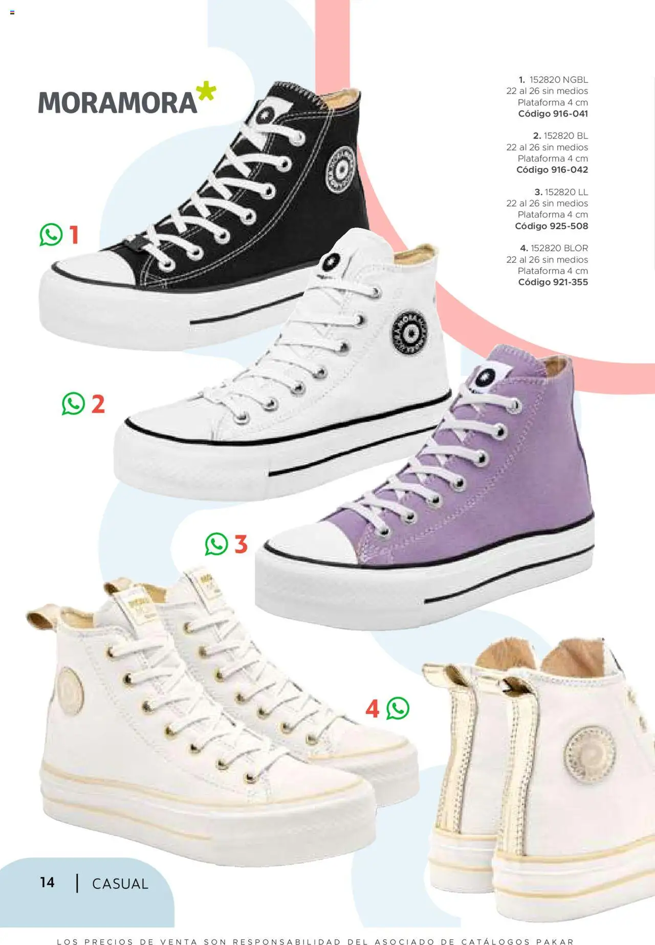 Nuevas ofertas de SC Pakar válidas en toda la República Mexicana desde el 24.07.2025. ¡Encuentra las mejores ofertas en SC Pakar - Catálogo Casual otoño / invierno! | Página: 14