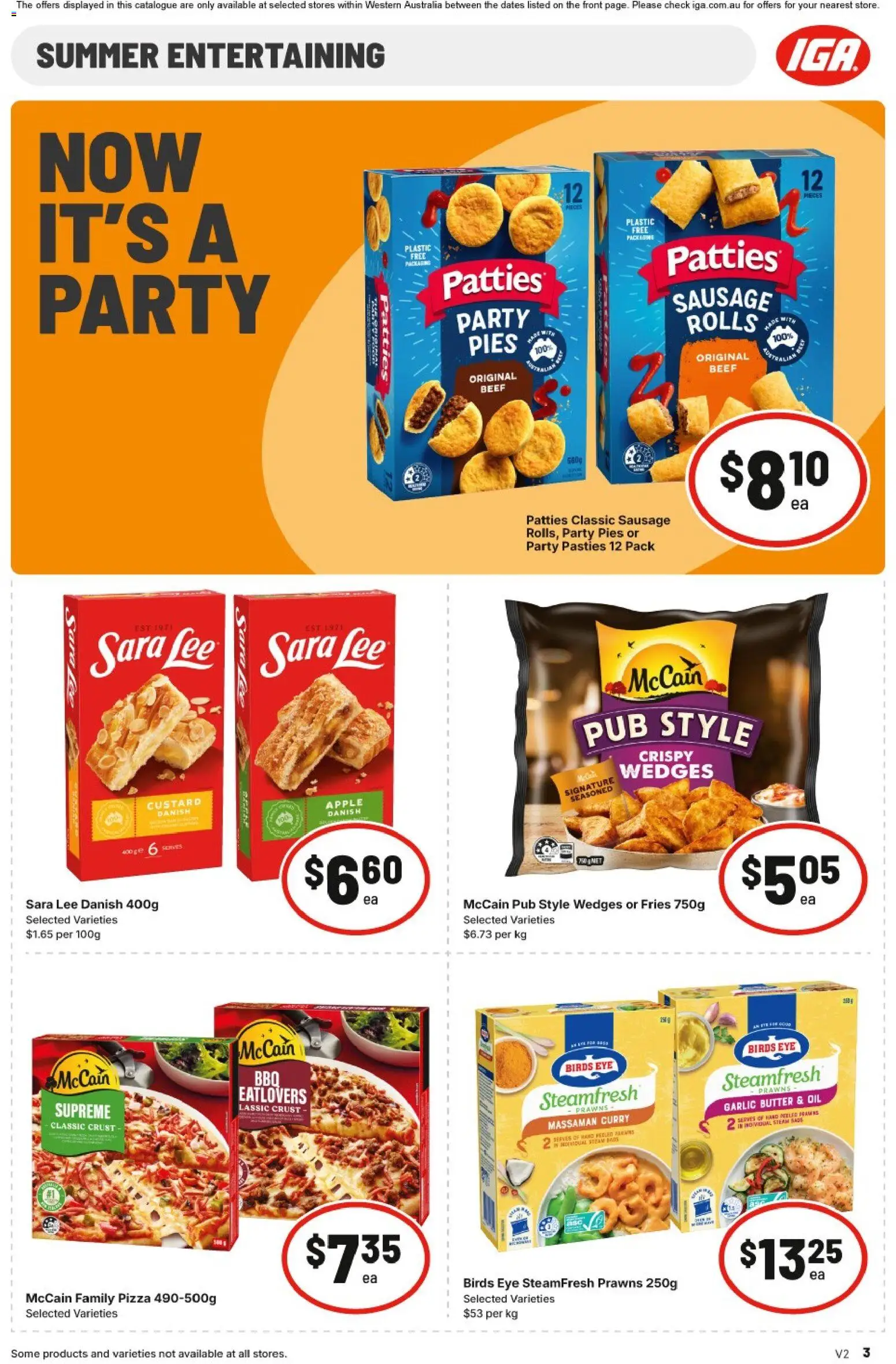 IGA catalogue - valid from 31.12.2025 | Page: 3 | Products: Powder, Chicken, Lotion, Beef