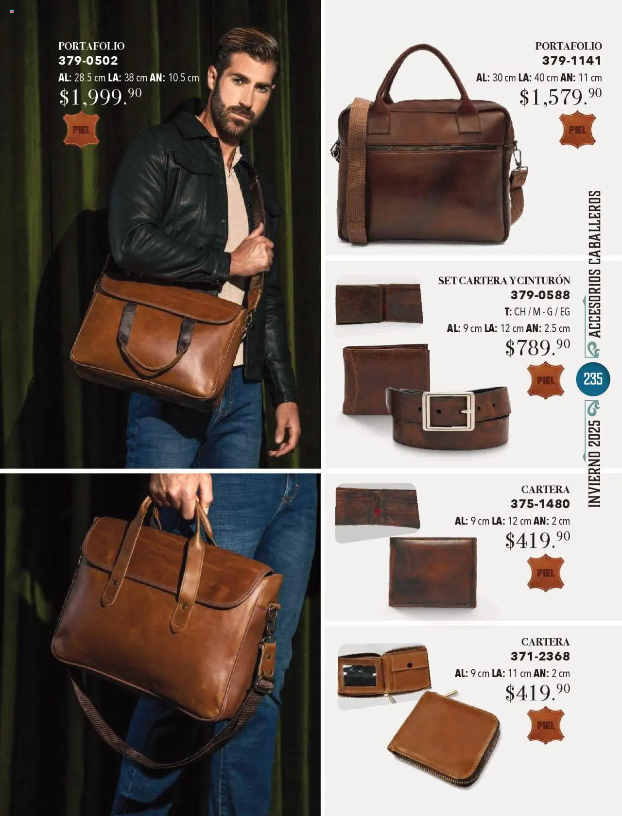 Nuevas ofertas de Andrea válidas en toda la República Mexicana desde el 13.10.2025. ¡Encuentra las mejores ofertas en Andrea - Catálogo Invierno! | Página: 235 | Productos: Cinturón