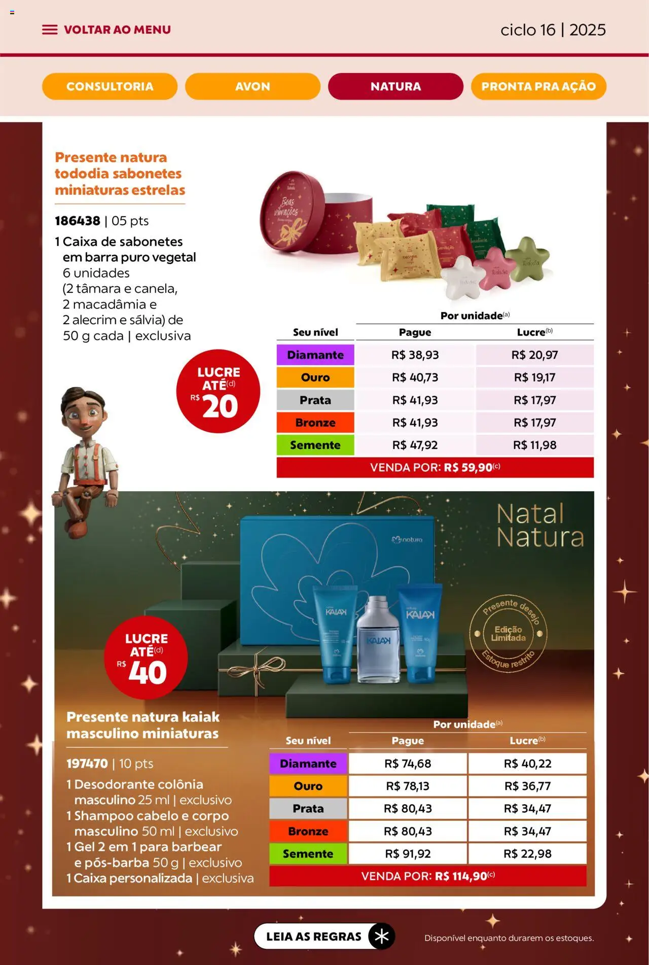 Avon Folheto - válido de 26.09.2025 | Página: 66 | Produtos: Shampoo, Macadâmia, Desodorante, Caixa