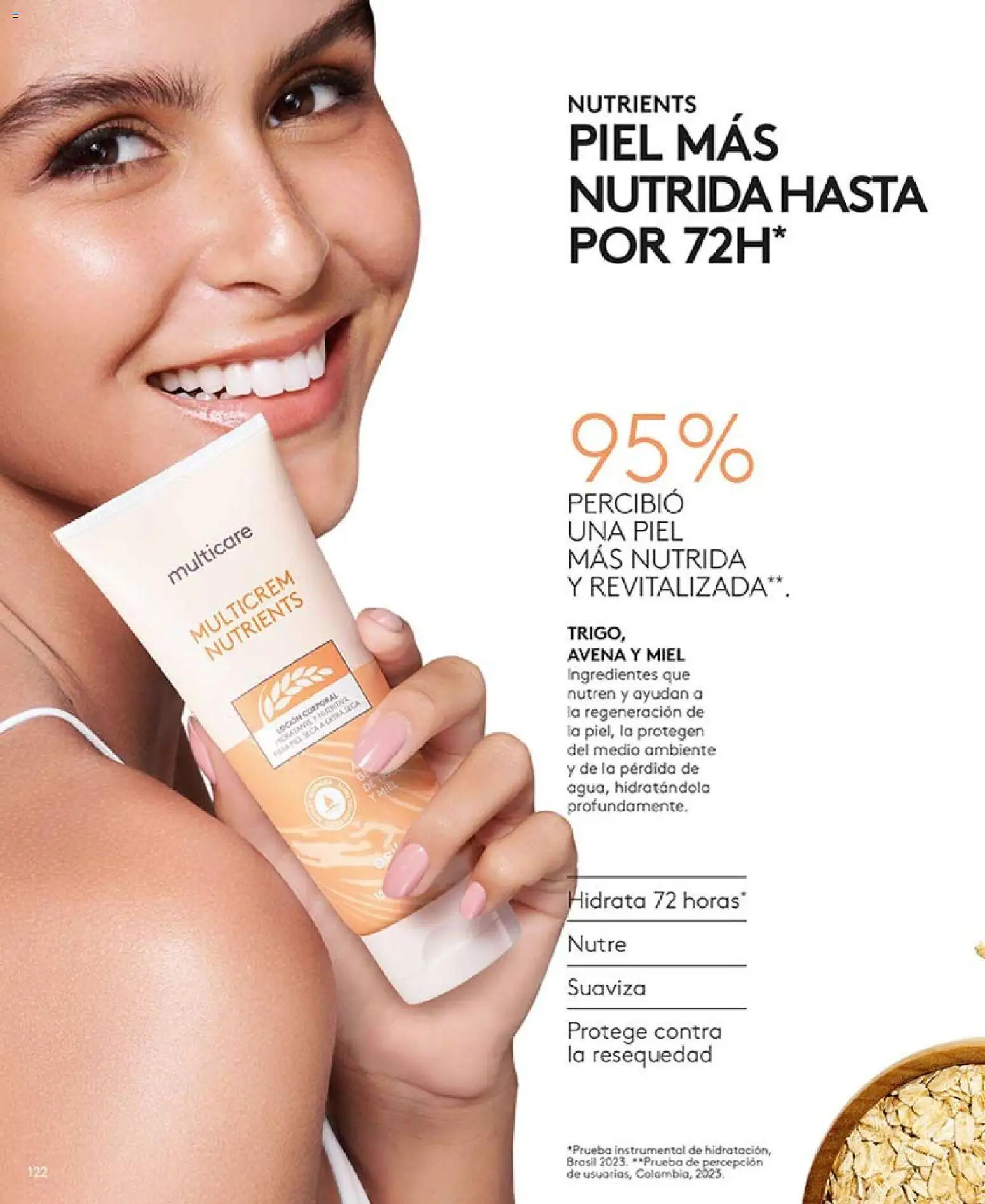 Ésika revista - valida desde el 03.11.2025 | Página: 134 | Productos: Avena, Loción