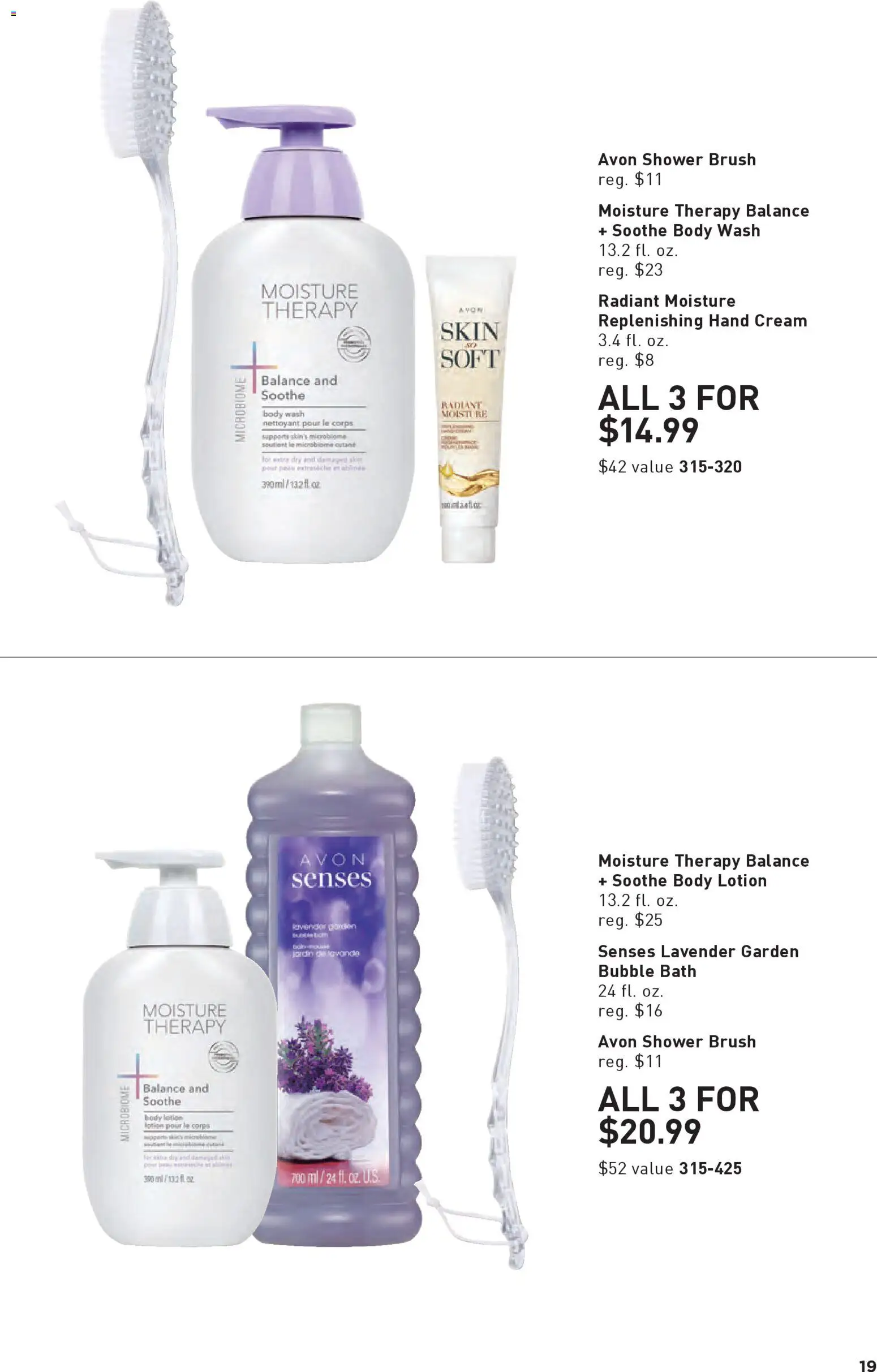 Avon Good Buys Flyer - valid from 25.03.2026 | Page: 19 | Products: Bath, Shower, Brush, Cream