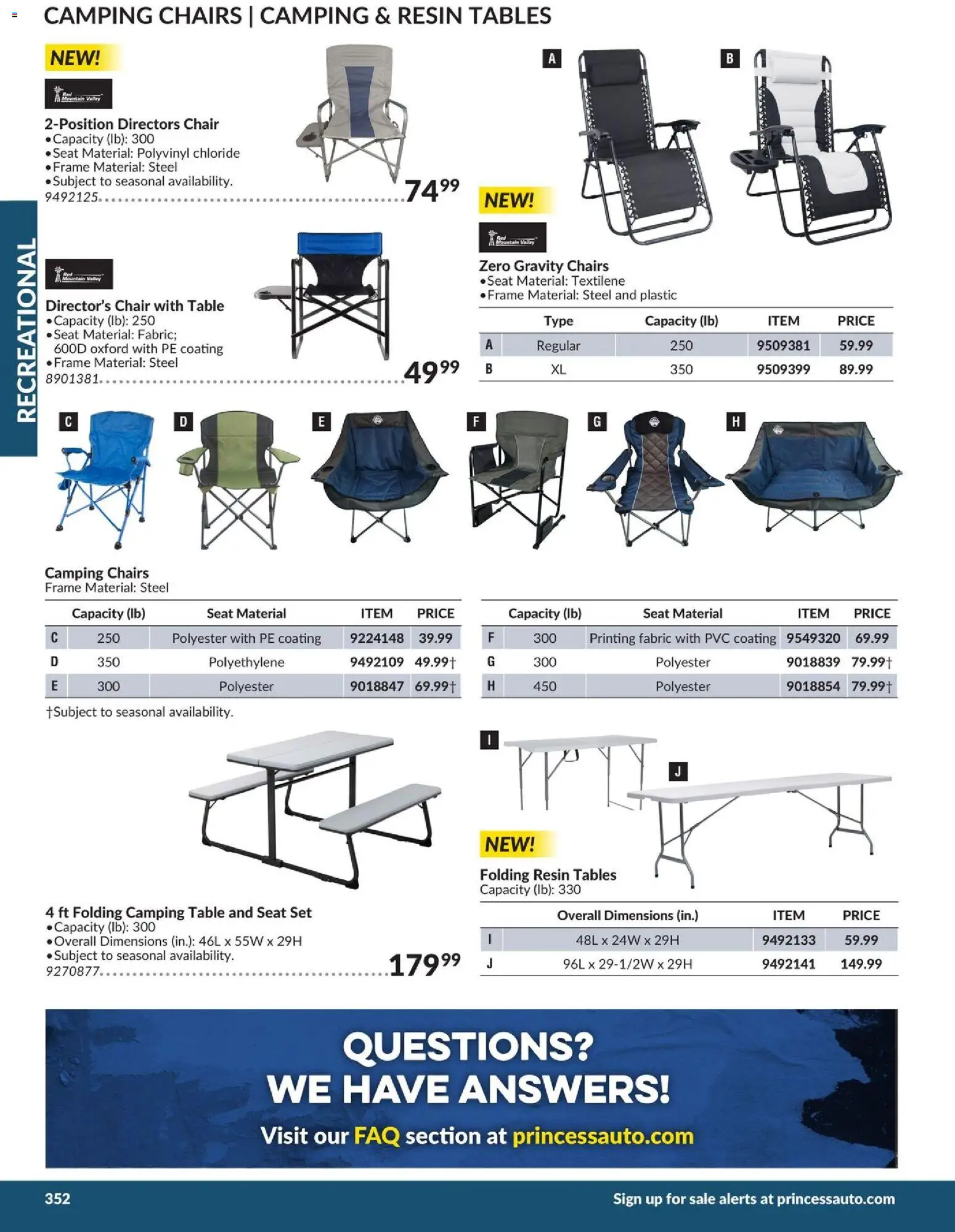 Princess Auto flyer valid from 21.04.2026 | Page: 43 | Products: Table, Chair
