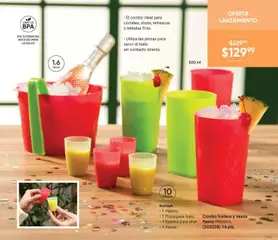 Vista previa de AVON Casa & Estilo 17 2025, nuevo folleto de la tienda, válido en México a partir del 07.11.2025 | Página: 51 | Productos: Hielera, Vasos, Pinza