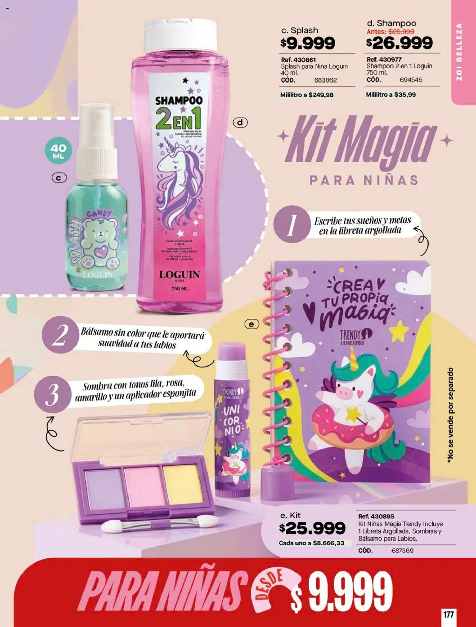Pacifika revista - valida desde el 01.08.2026 | Página: 177 | Productos: Bálsamo, Shampoo, Sombra