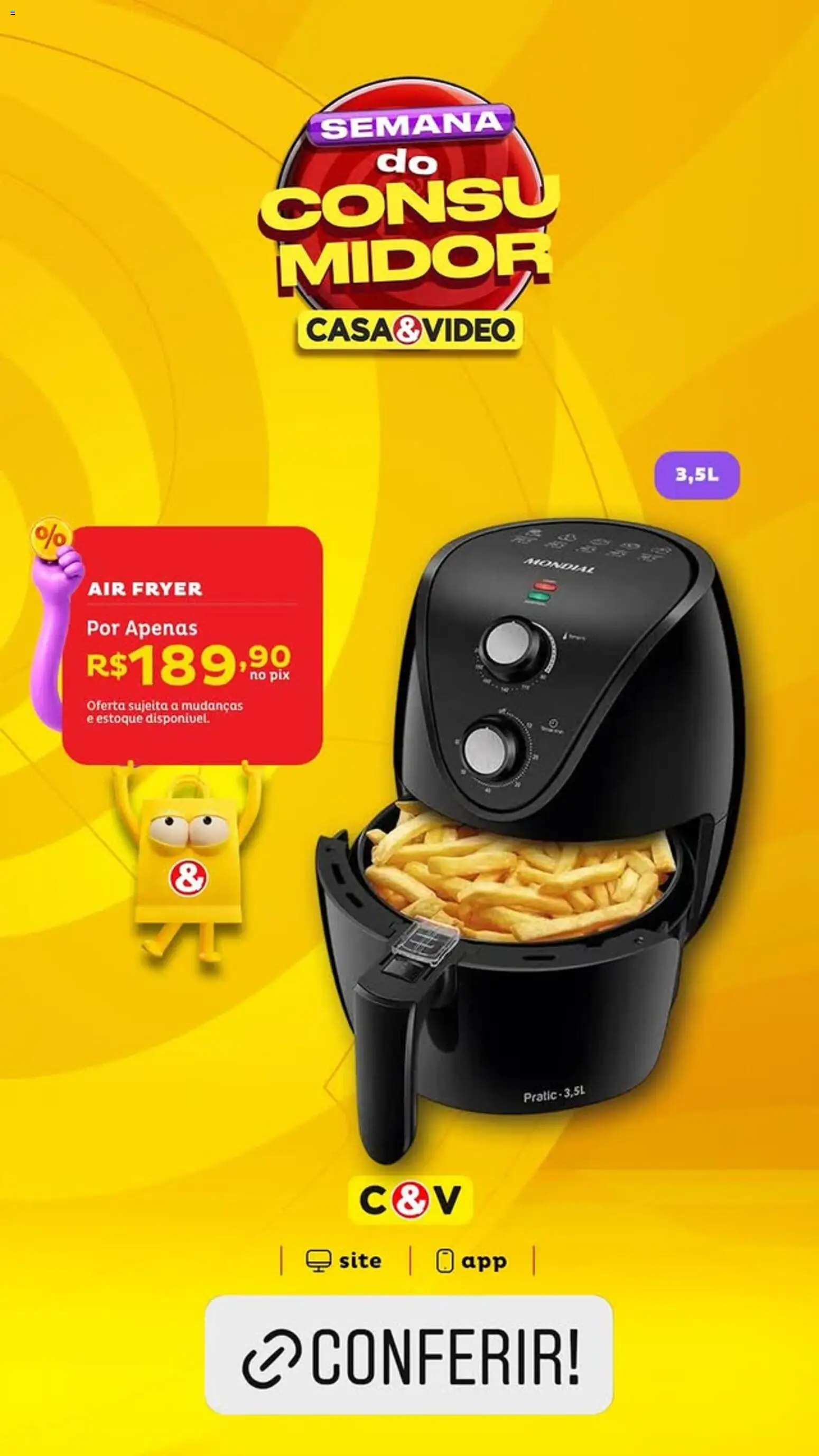 Casa e Video Folheto - válido de 10.03.2026 | Página: 2 | Produtos: Air fryer