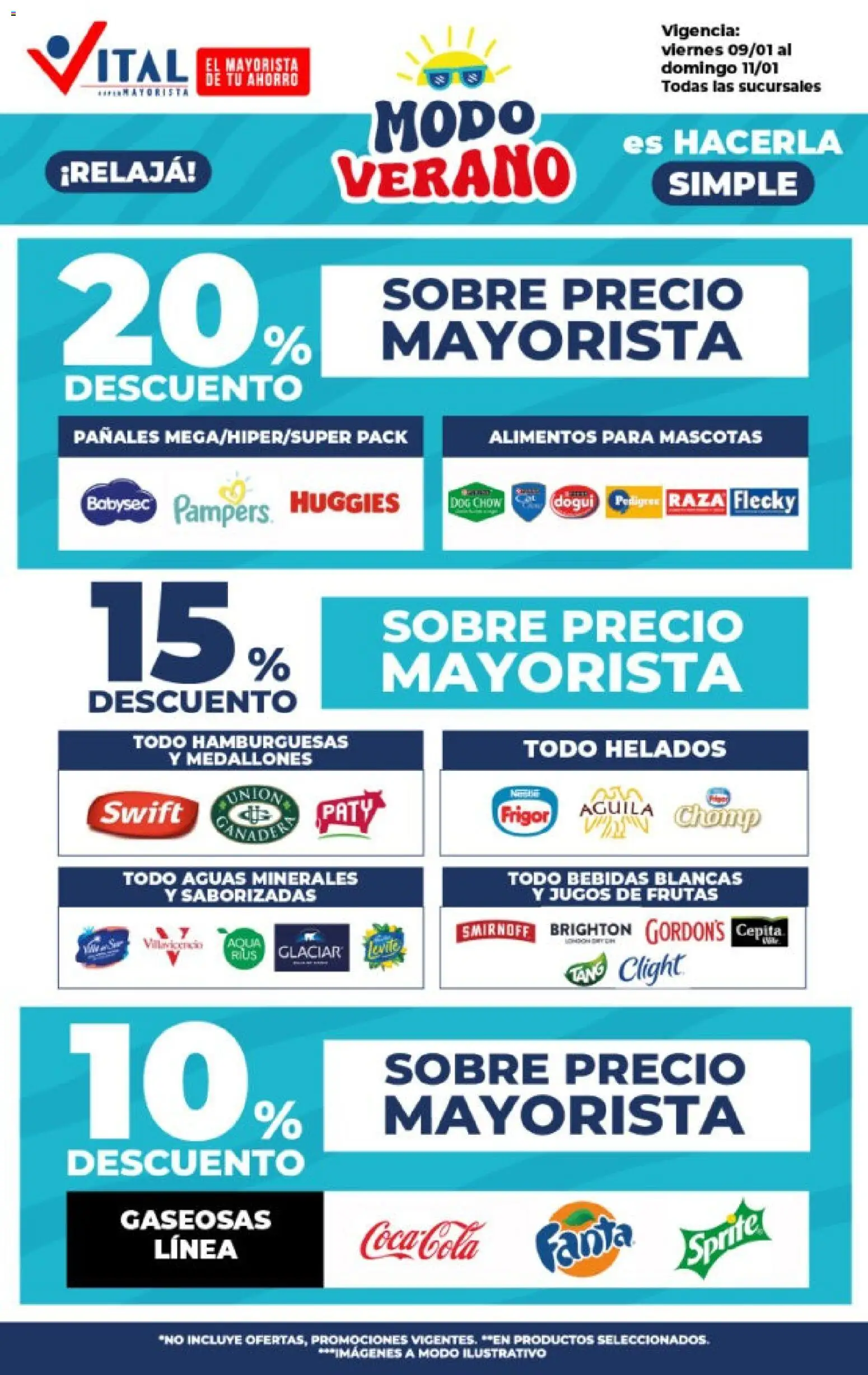 Vital - Ofertas fin │ válido desde el 09.01.2026 | Página: 4 | Productos: Sobre, Pañales
