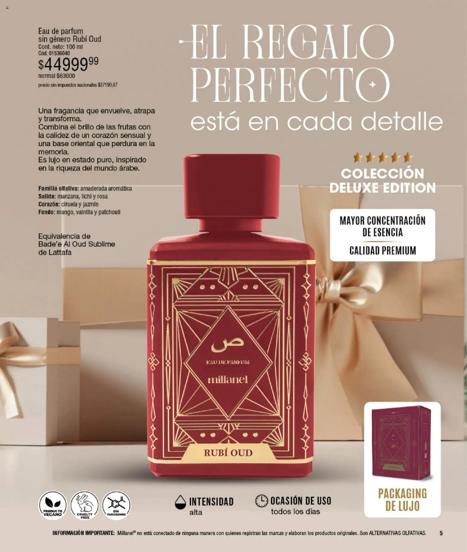 Millanel - Catálogo │ válido desde el 08.12.2025 | Página: 5 | Productos: Fragancia, Brillo
