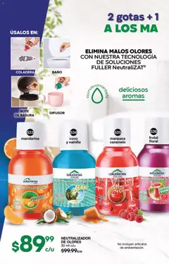 Nuevas ofertas de Fuller válidas en toda la República Mexicana desde el 23.07.2025. ¡Encuentra las mejores ofertas en Fuller campaña 8 2025! | Página: 146 | Productos: Manzana, Baño, Bote de basura
