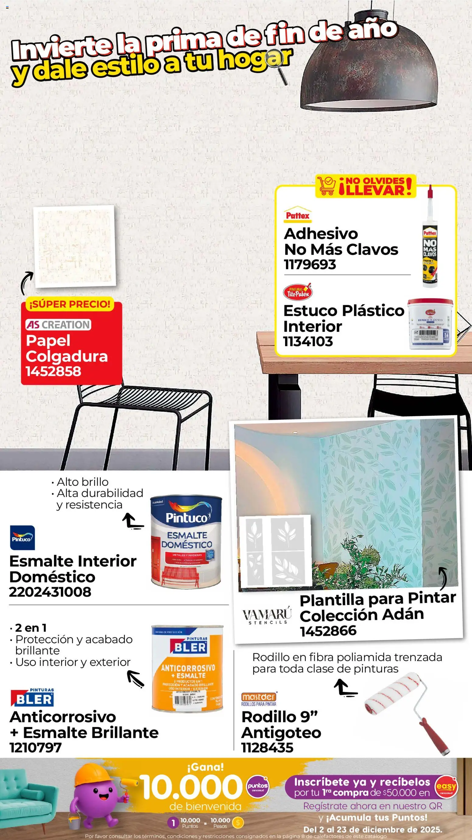 Easy revista - valida desde el 02.12.2025 | Página: 3 | Productos: Rodillo, Brillo