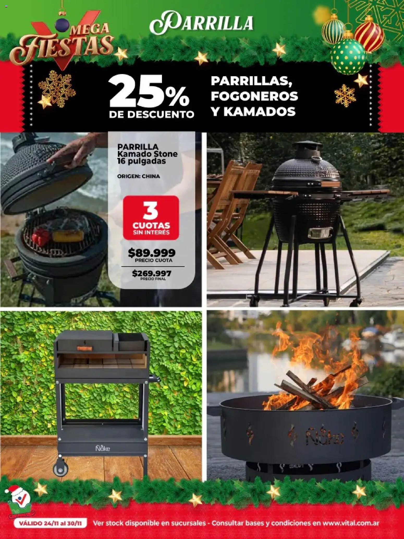 Vital - Especial Navidad │ válido desde el 24.11.2025 | Página: 14 | Productos: Parrilla