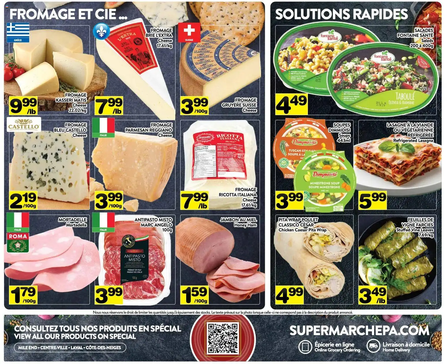 Pa Supermarché flyer valid from 29.03.2026 | Page: 6 | Products: Cheese, Ham, Chicken