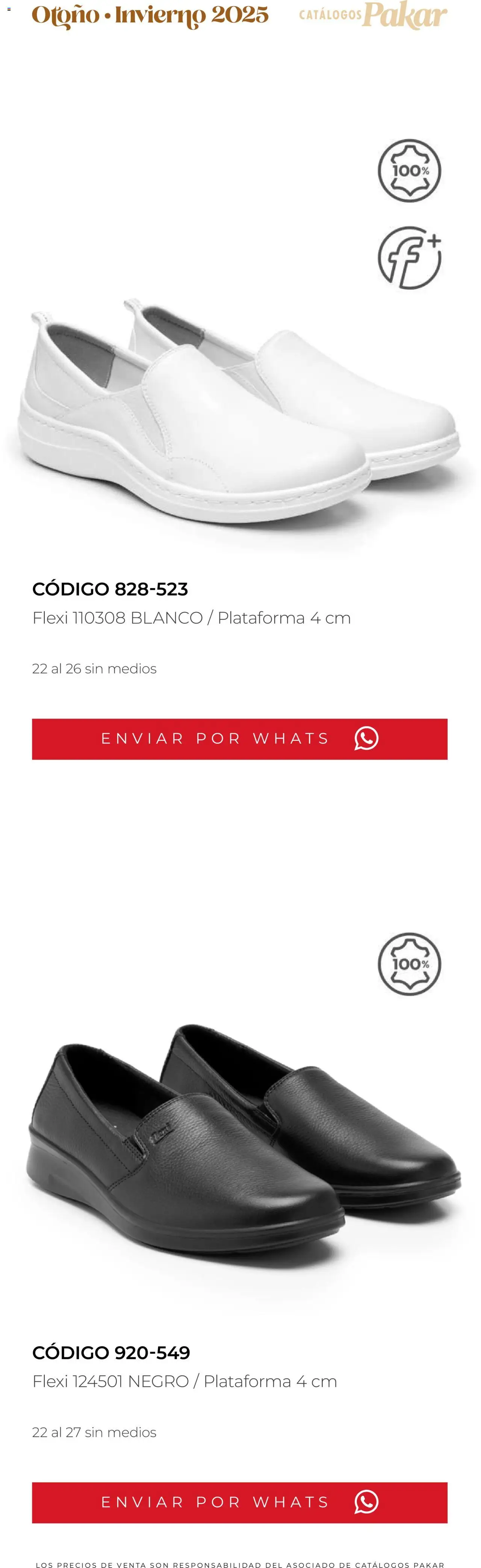 Nuevas ofertas de SC Pakar válidas en toda la República Mexicana desde el 10.10.2025. ¡Encuentra las mejores ofertas en SC Pakar - Catálogo Flexi otoño / invierno! | Página: 100