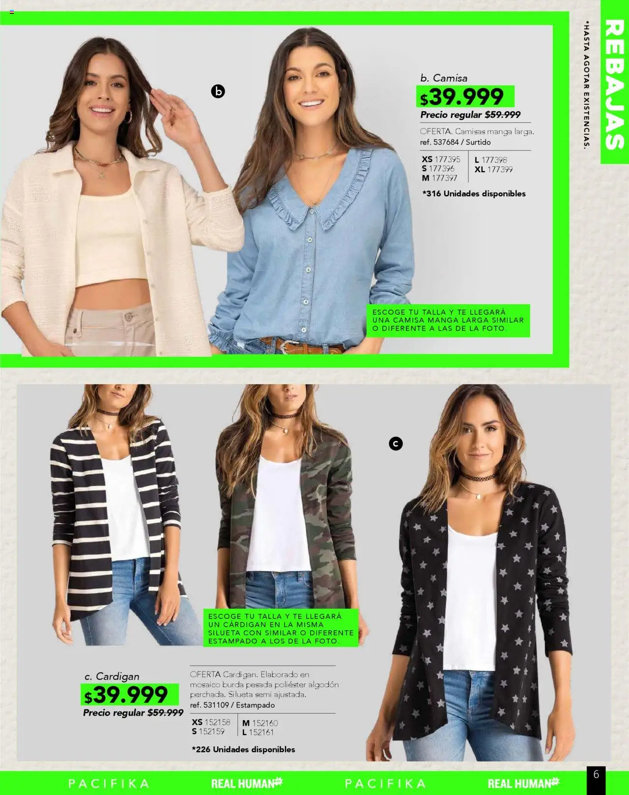 Pacifika revista - valida desde el 01.09.2025 | Página: 203 | Productos: Té, Algodón, Camisa