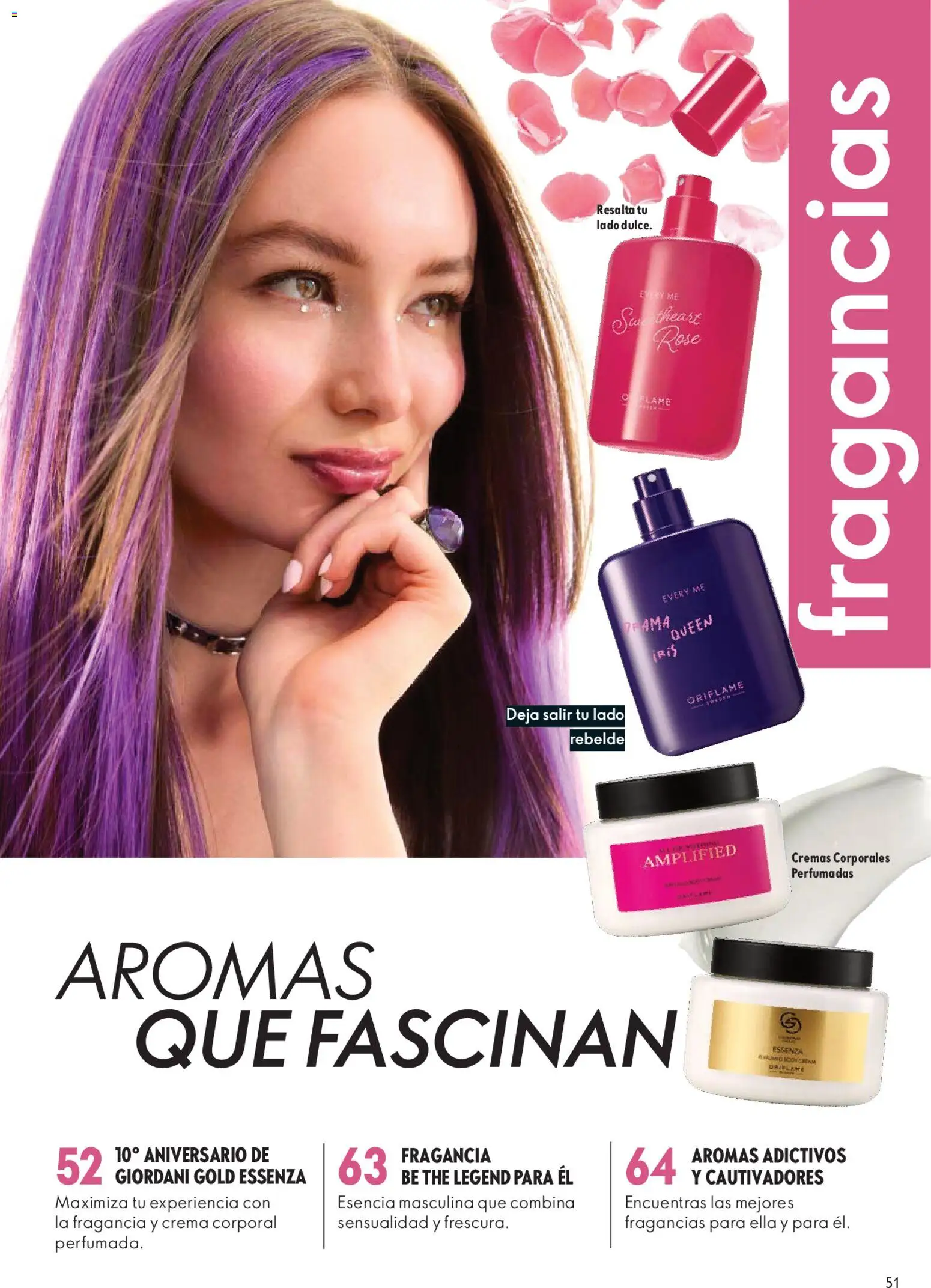 Catálogo Oriflame válido desde 25.10.2025 | Página: 51 | Productos: Crema, Fragancia