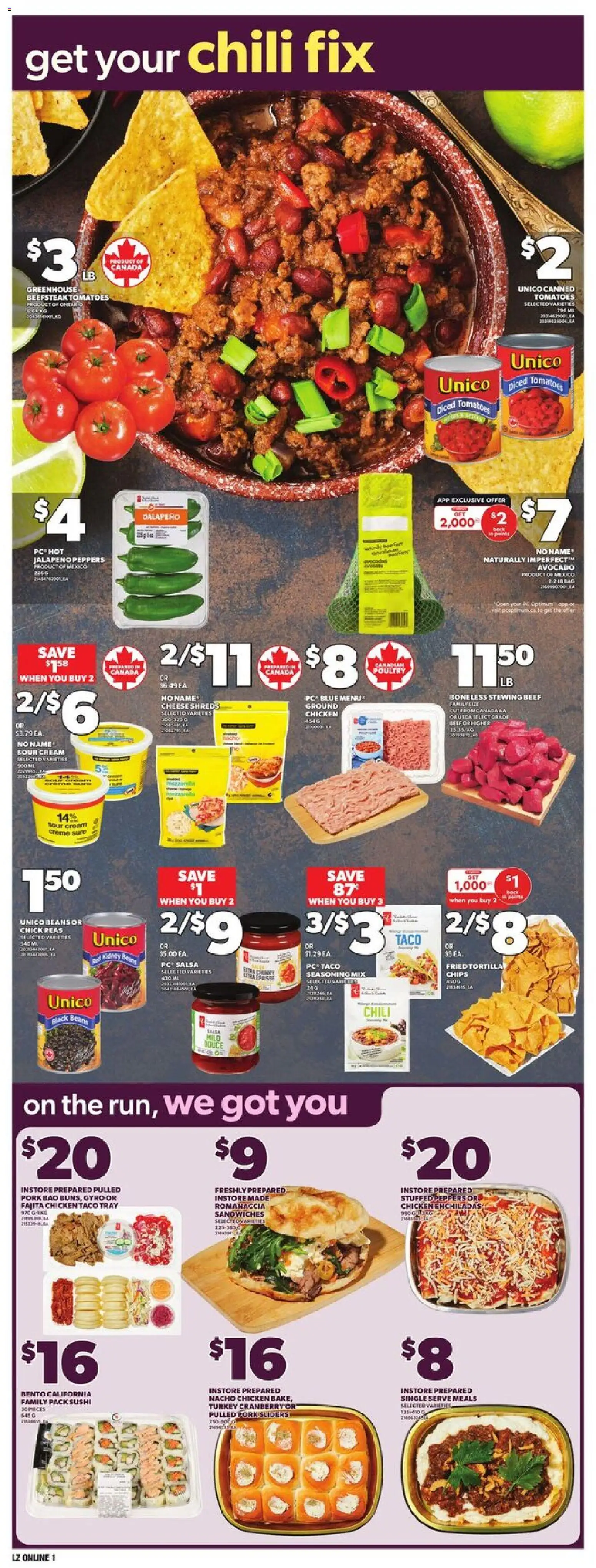 Zehrs flyer valid from 15.01.2026 | Page: 8 | Products: Sour cream, Chips, Cream, Chicken