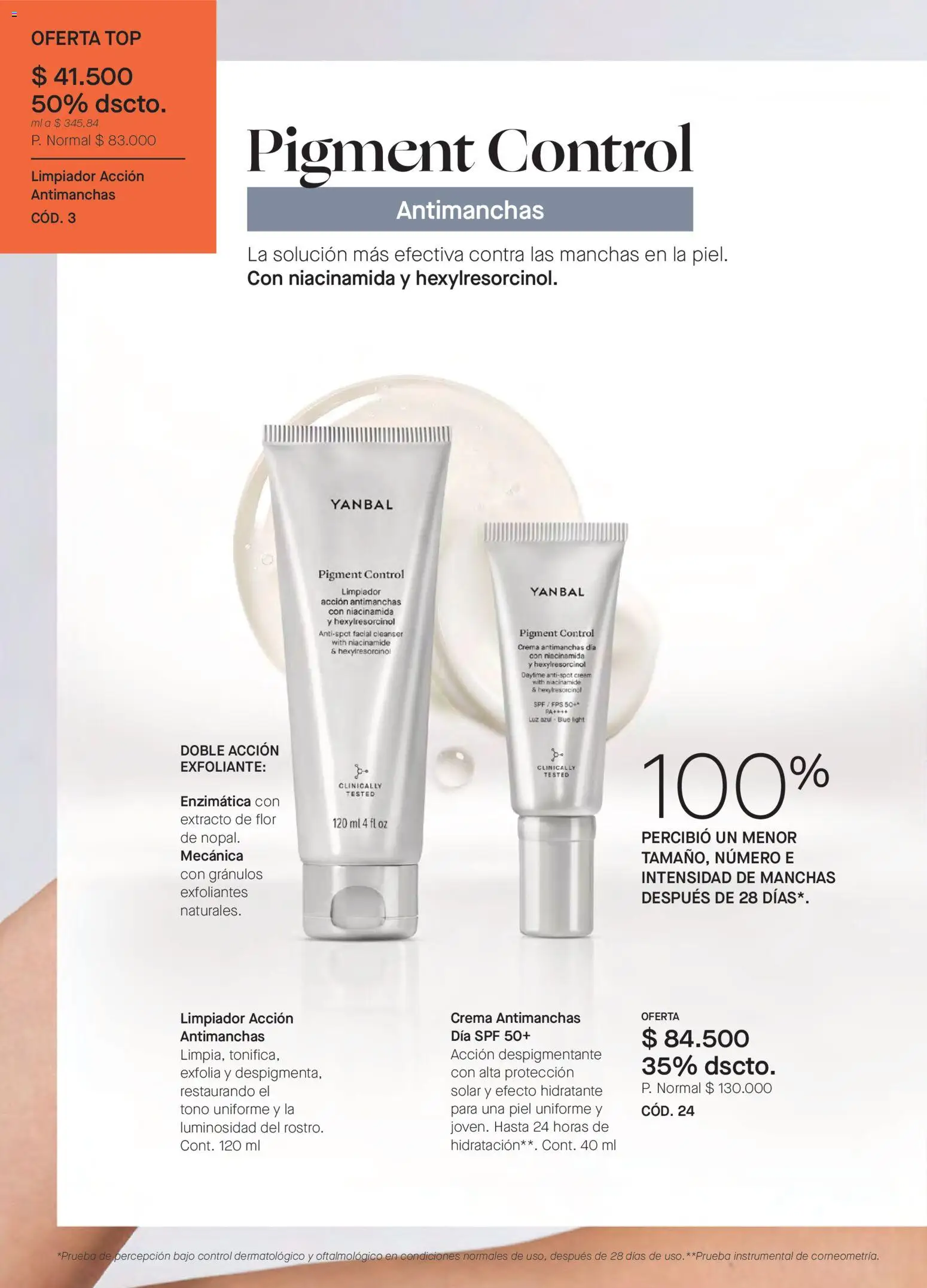 Yanbal revista - valida desde el 03.01.2026 | Página: 26 | Productos: Crema, Limpiador, Top