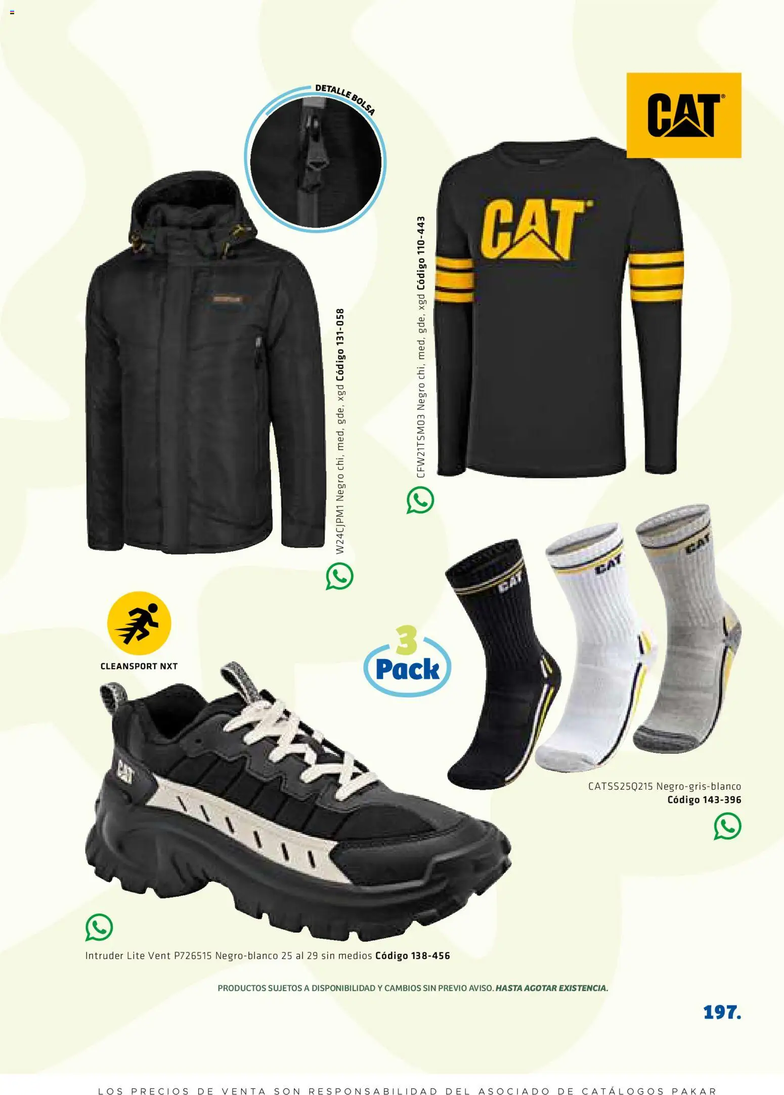 Nuevas ofertas de SC Pakar válidas en toda la República Mexicana desde el 27.02.2026. ¡Encuentra las mejores ofertas en SC Pakar catálogo Premium Men Tomo 2! | Página: 197 | Productos: Bolsa