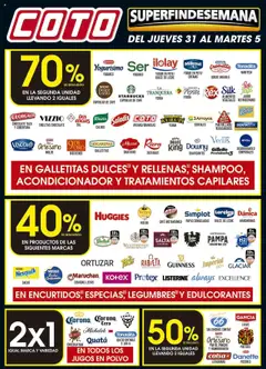 Vista previa Coto promos válido desde el 31.07.2025