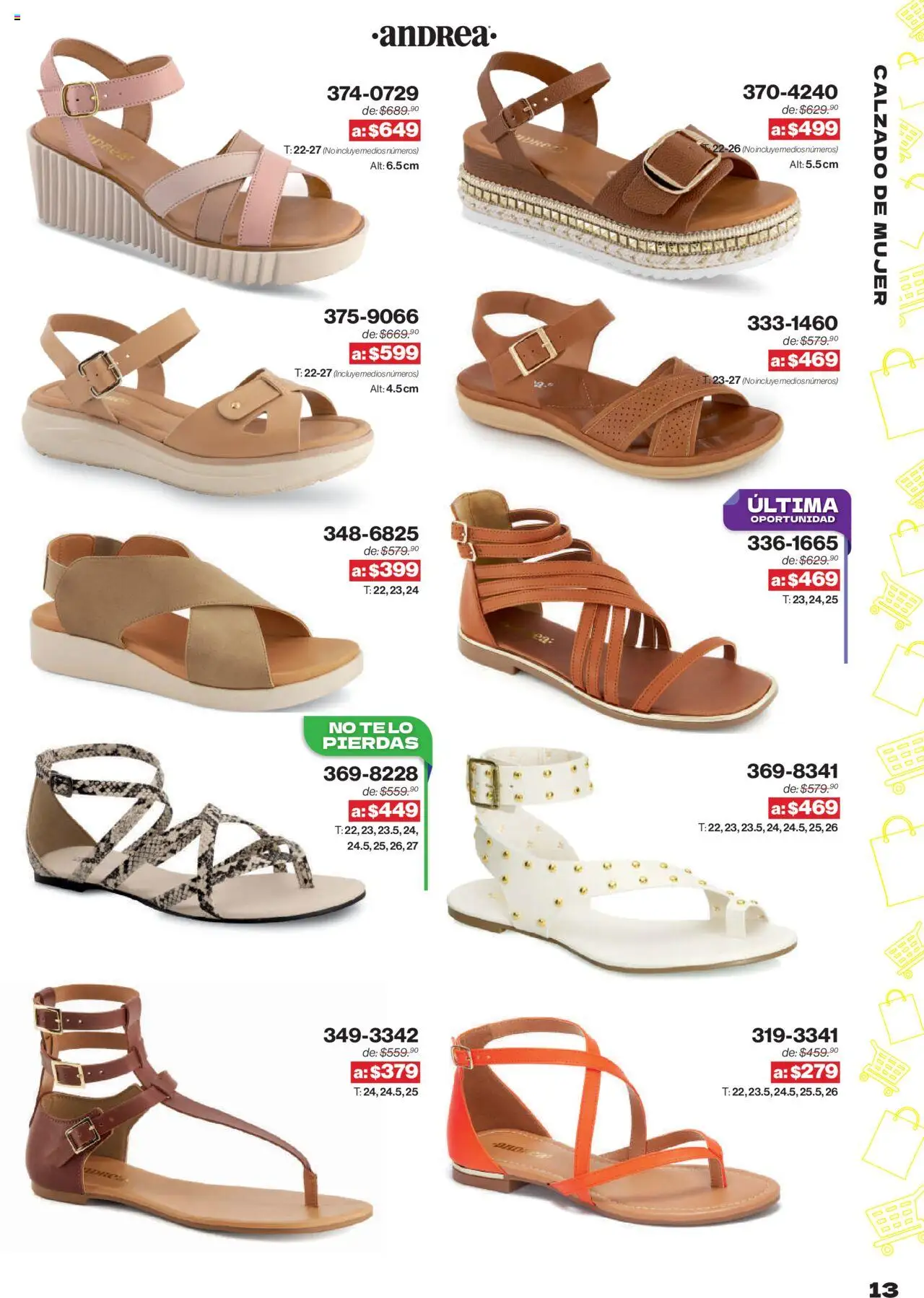 Nuevas ofertas de Andrea válidas en toda la República Mexicana desde el 10.08.2025. ¡Encuentra las mejores ofertas en Andrea - Catálogo Outlet! | Página: 13