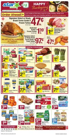 Preview of Star Market weekly ads valid from 21.11.2025
