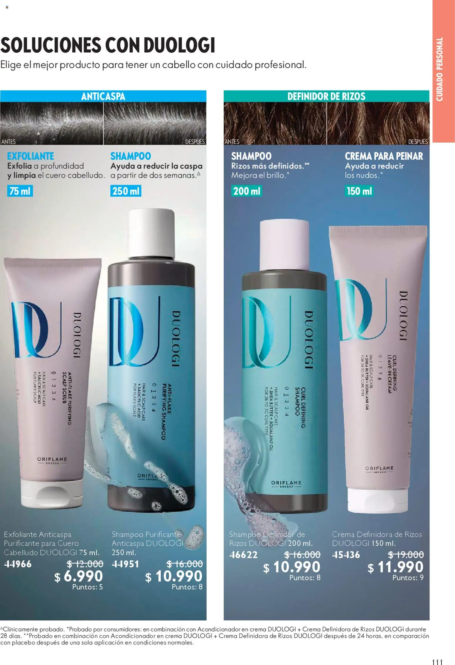 Oriflame catálogo │ válido desde el 07.03.2026 | Página: 119 | Productos: Acondicionador, Café, Shampoo, Crema