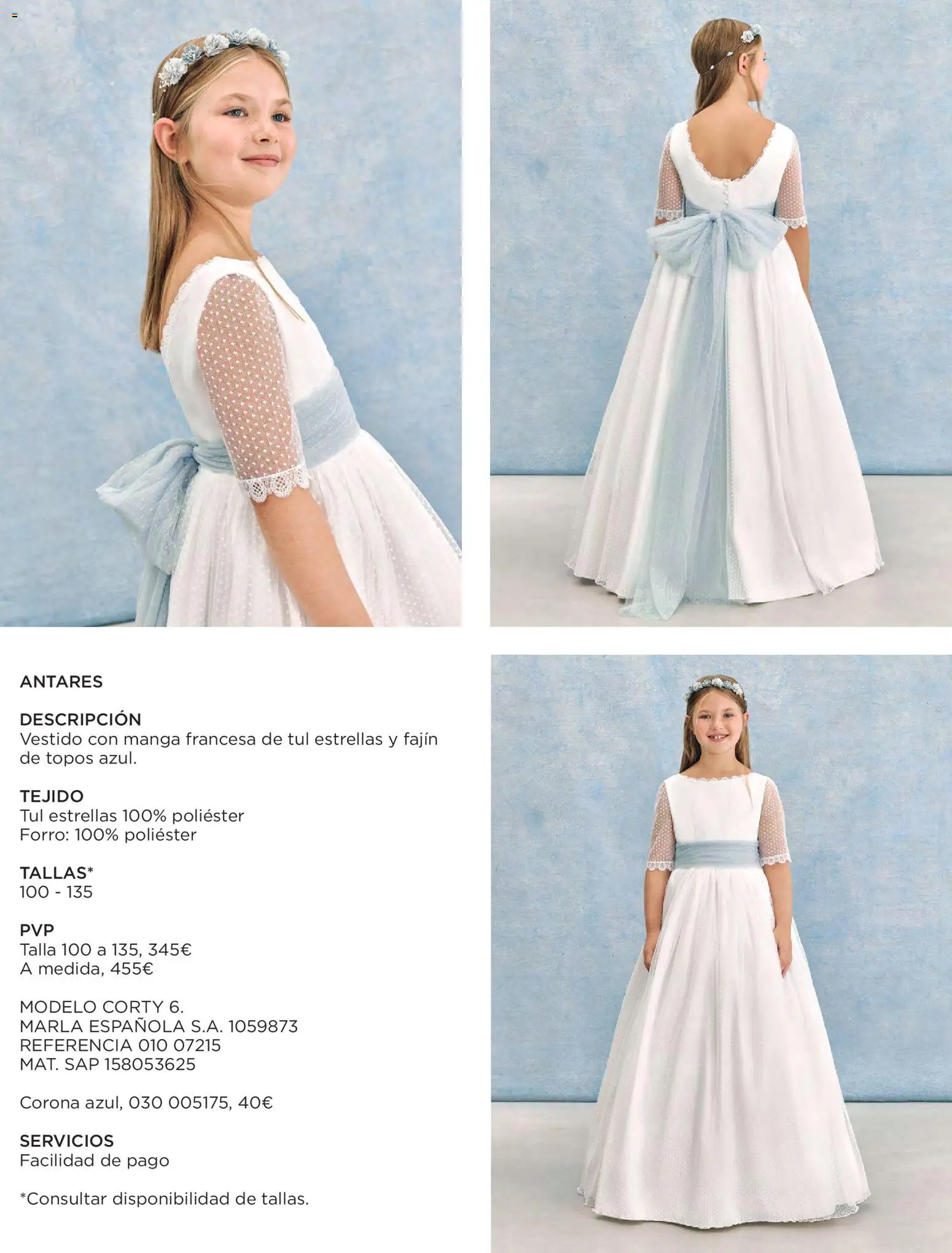 Nuevas ofertas de El Corte Inglés válidas en toda la República Mexicana desde el 20.11.2025. ¡Encuentra las mejores ofertas en El Corte Inglés catálogo Comuniones 2026! | Página: 31 | Productos: Manga, Vestido