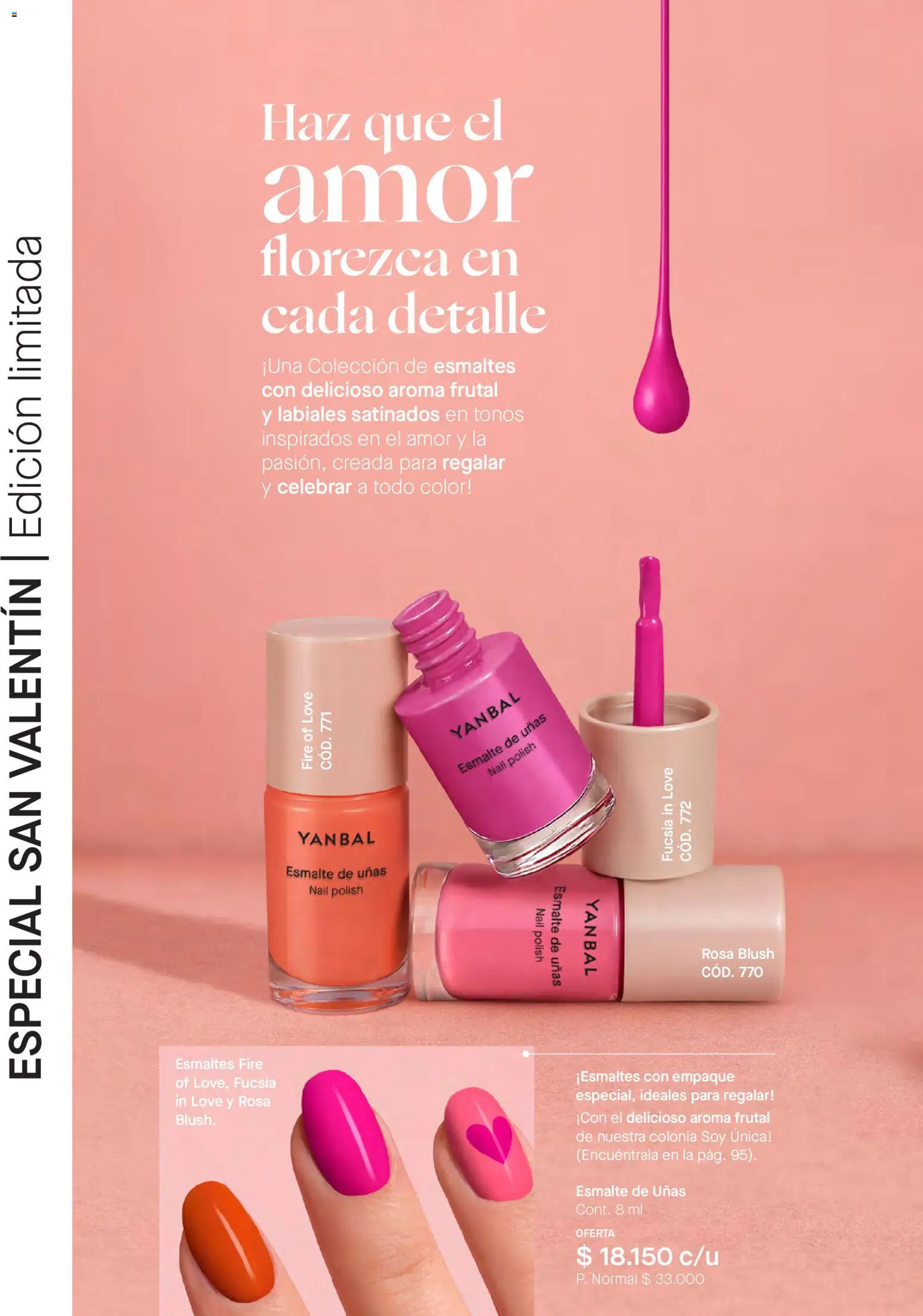 Yanbal revista - valida desde el 31.01.2026 | Página: 40 | Productos: Esmalte de uñas