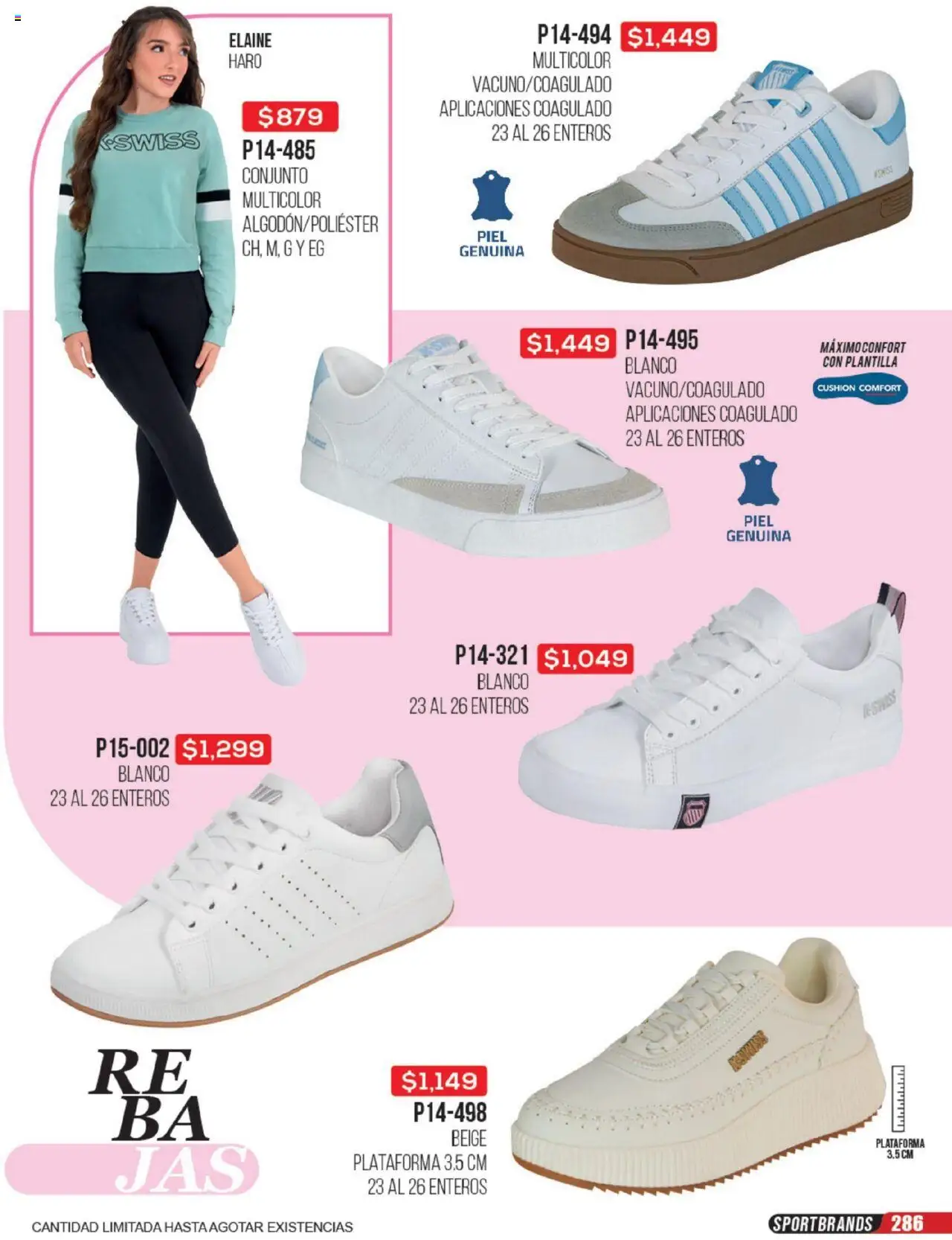 Nuevas ofertas de Cklass válidas en toda la República Mexicana desde el 23.06.2025. ¡Encuentra las mejores ofertas en Cklass catálogo Rebajas Sobre Calzado! | Página: 287 | Productos: Conjunto