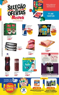 Bistek Supermercados - Ofertas Fim de Semana - Pré-Visualização do folheto da loja Bistek Supermercados, válido de 11.07.2025