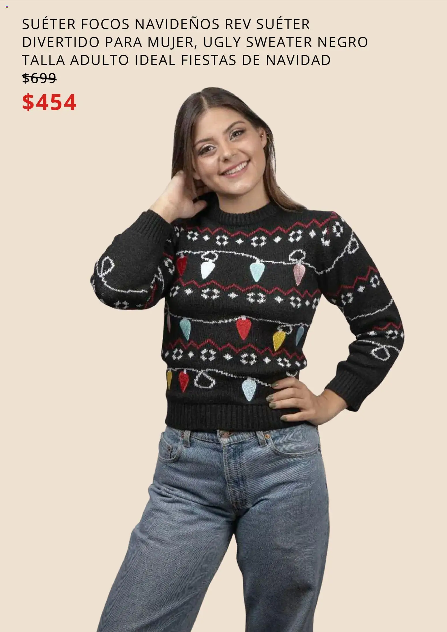 Nuevas ofertas de Elektra válidas en toda la República Mexicana desde el 02.12.2025. ¡Encuentra las mejores ofertas en Elektra catálogo! | Página: 6 | Productos: Suéter