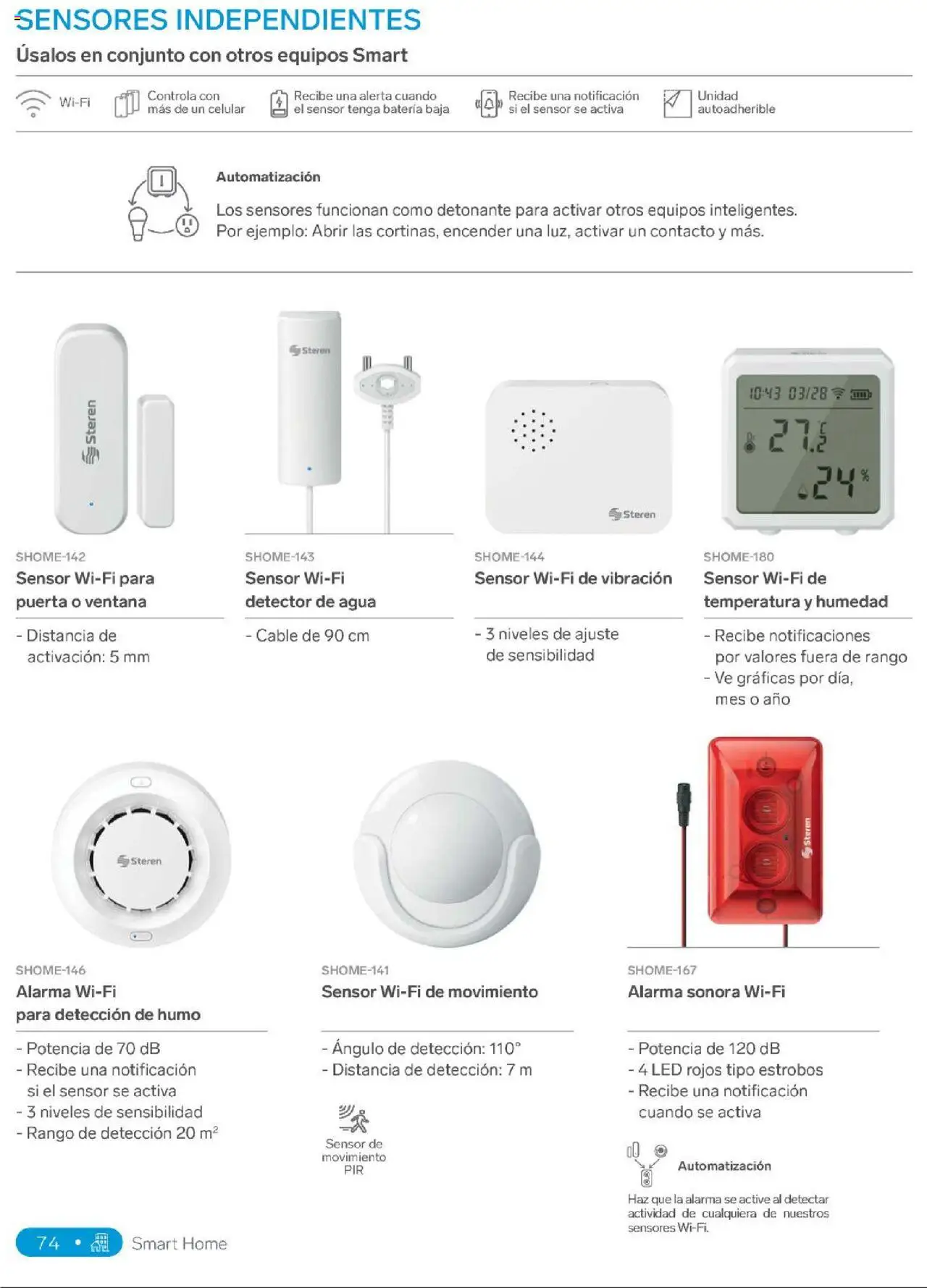 Nuevas ofertas de Steren válidas en toda la República Mexicana desde el 01.01.2025. ¡Encuentra las mejores ofertas en Steren catálogo! | Página: 92 | Productos: Agua, Cable, Alarma, Conjunto