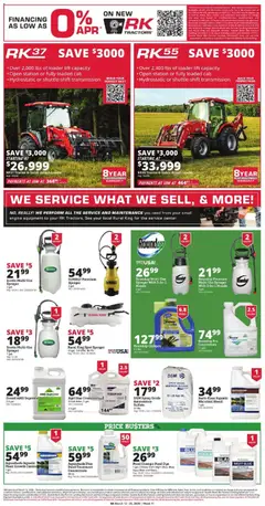 Preview of Rural King weekly ads valid from 12.03.2026 | Page: 4 | Products: Brush