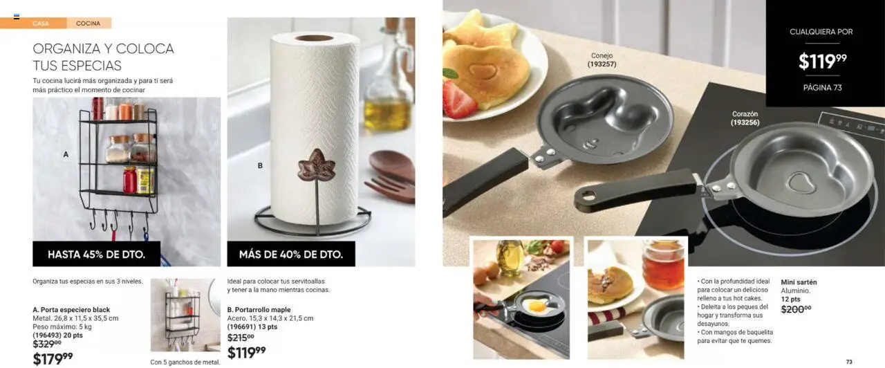 Nuevas ofertas de AVON válidas en toda la República Mexicana desde el 11.07.2025. ¡Encuentra las mejores ofertas en AVON casa & Estilo 11 2025! | Página: 37 | Productos: Pan, Cocina, Té, Sartén