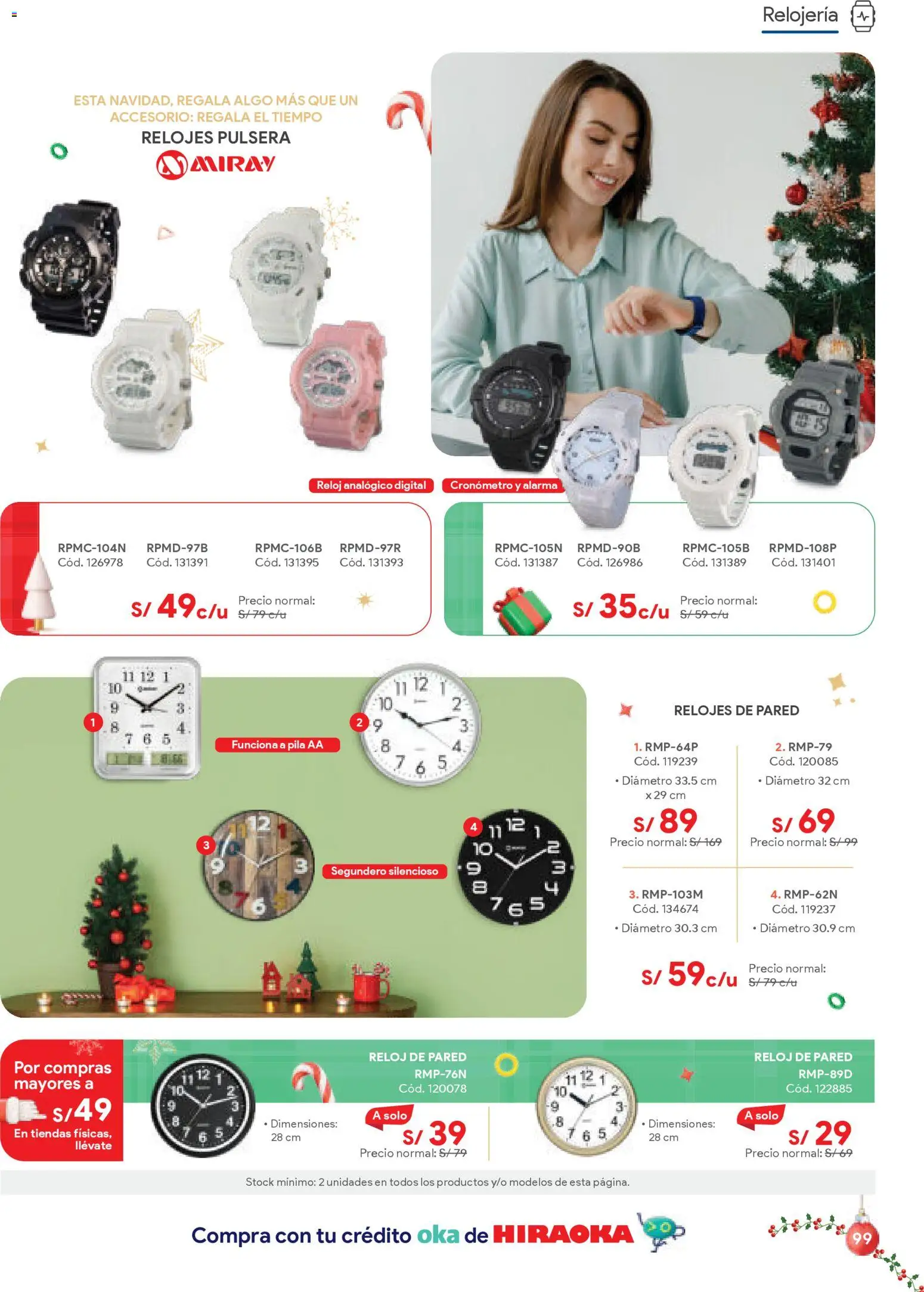 Catálogo Hiraoka válido desde 06.12.2025 | Página: 99 | Productos: Reloj