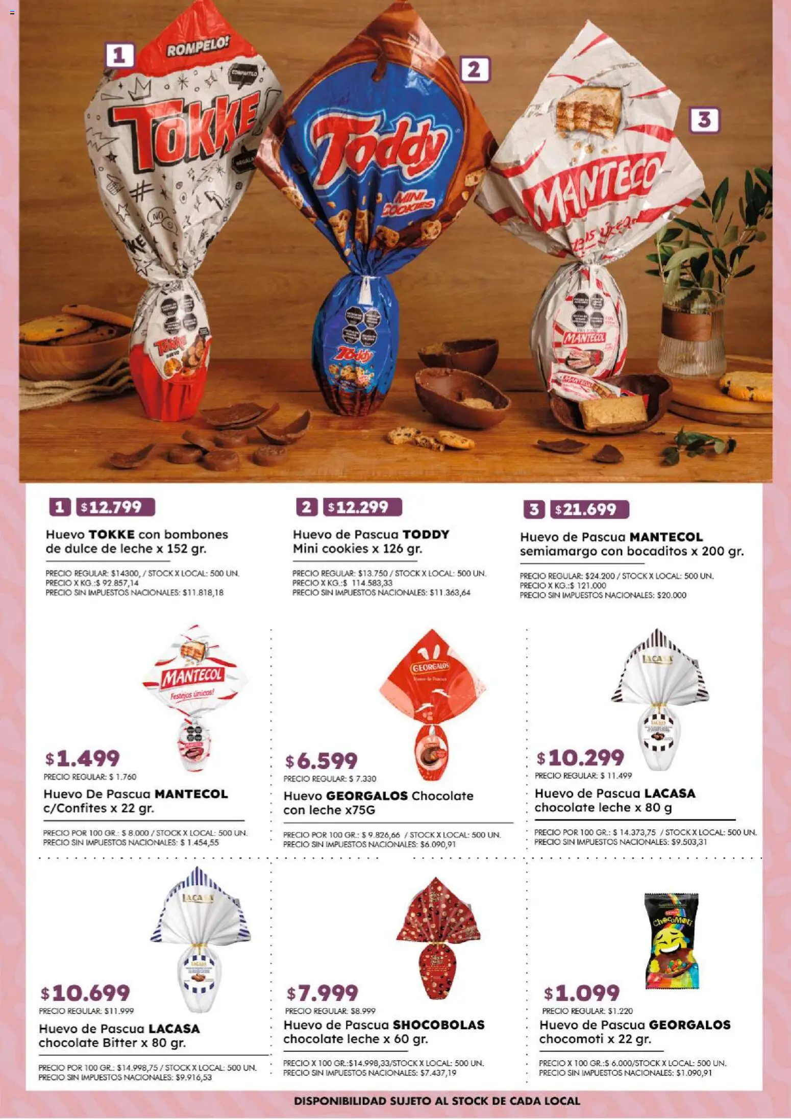 Disco - FOLLETO ESPECIAL PASCUAS DISCO  │ válido desde el 27.03.2026 | Página: 13 | Productos: Bombones, Dulce de leche, Huevo, Leche