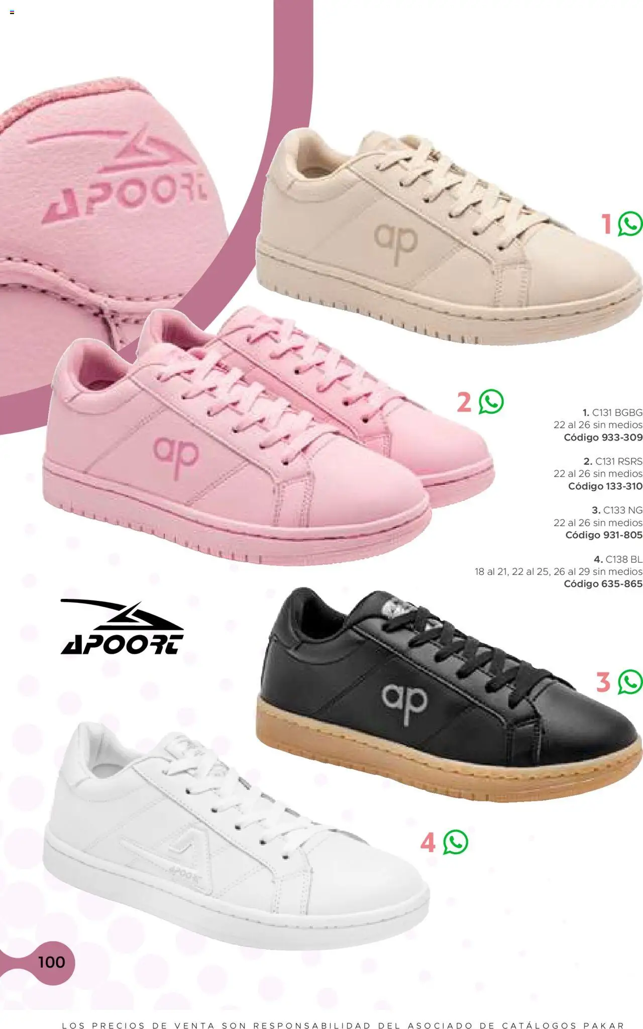 Nuevas ofertas de SC Pakar válidas en toda la República Mexicana desde el 24.07.2025. ¡Encuentra las mejores ofertas en SC Pakar - Catálogo Casual otoño / invierno! | Página: 100