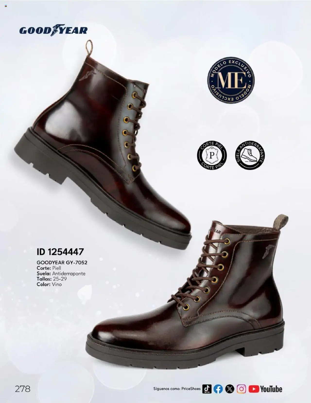 Nuevas ofertas de Price Shoes válidas en toda la República Mexicana desde el 26.06.2025. ¡Encuentra las mejores ofertas en Price Shoes catálogo Botas ! | Página: 278 | Productos: Vino