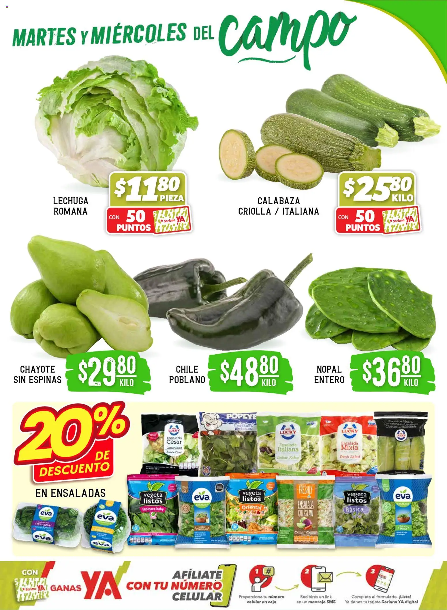 Nuevas ofertas de Soriana válidas en toda la República Mexicana desde el 17.02.2026. ¡Encuentra las mejores ofertas en Soriana - Martes y Miércoles del Campo Súper: Tijuana, Mexicali, Ensenada, San Luis Río Colorado y Tecate! | Página: 3