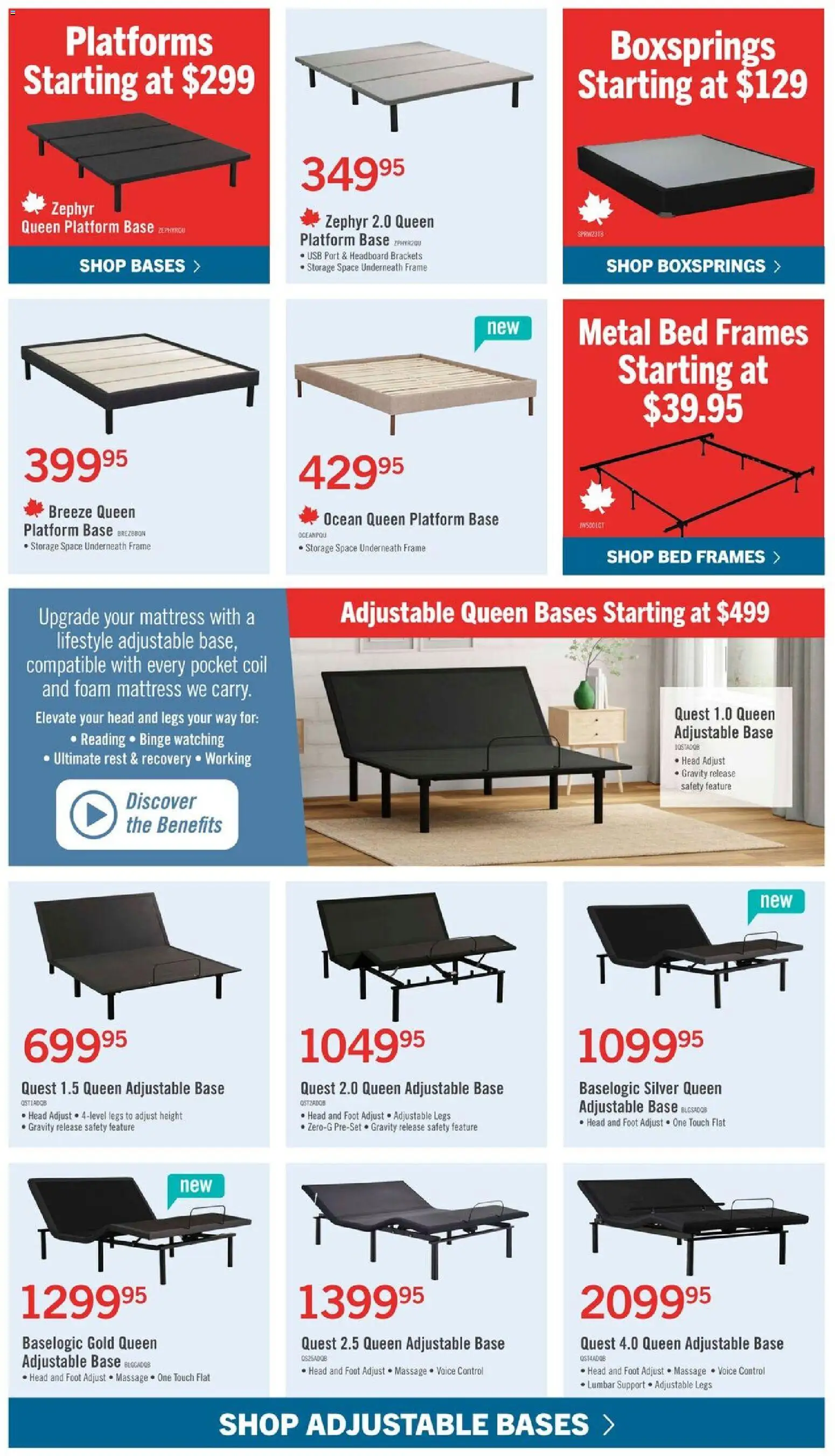 The Brick flyer valid from 03.11.2025 | Page: 5 | Products: Bed, Mattress