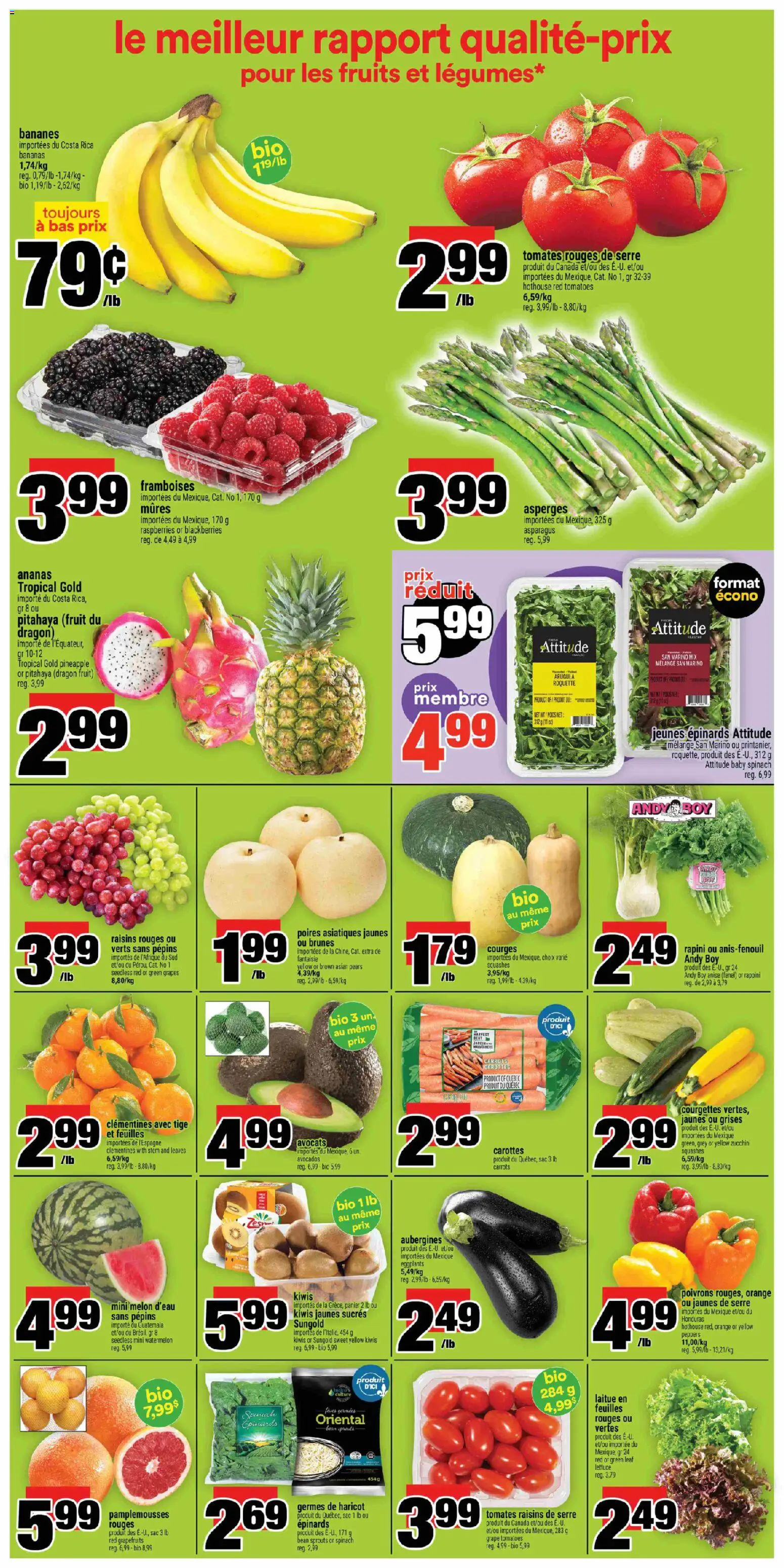 Super C flyer valid from 26.02.2026 | Page: 4 | Products: Pineapple, Tomatoes, Bananas
