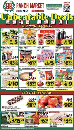 Preview of 99 Ranch Market weekly ads valid from 17.04.2026