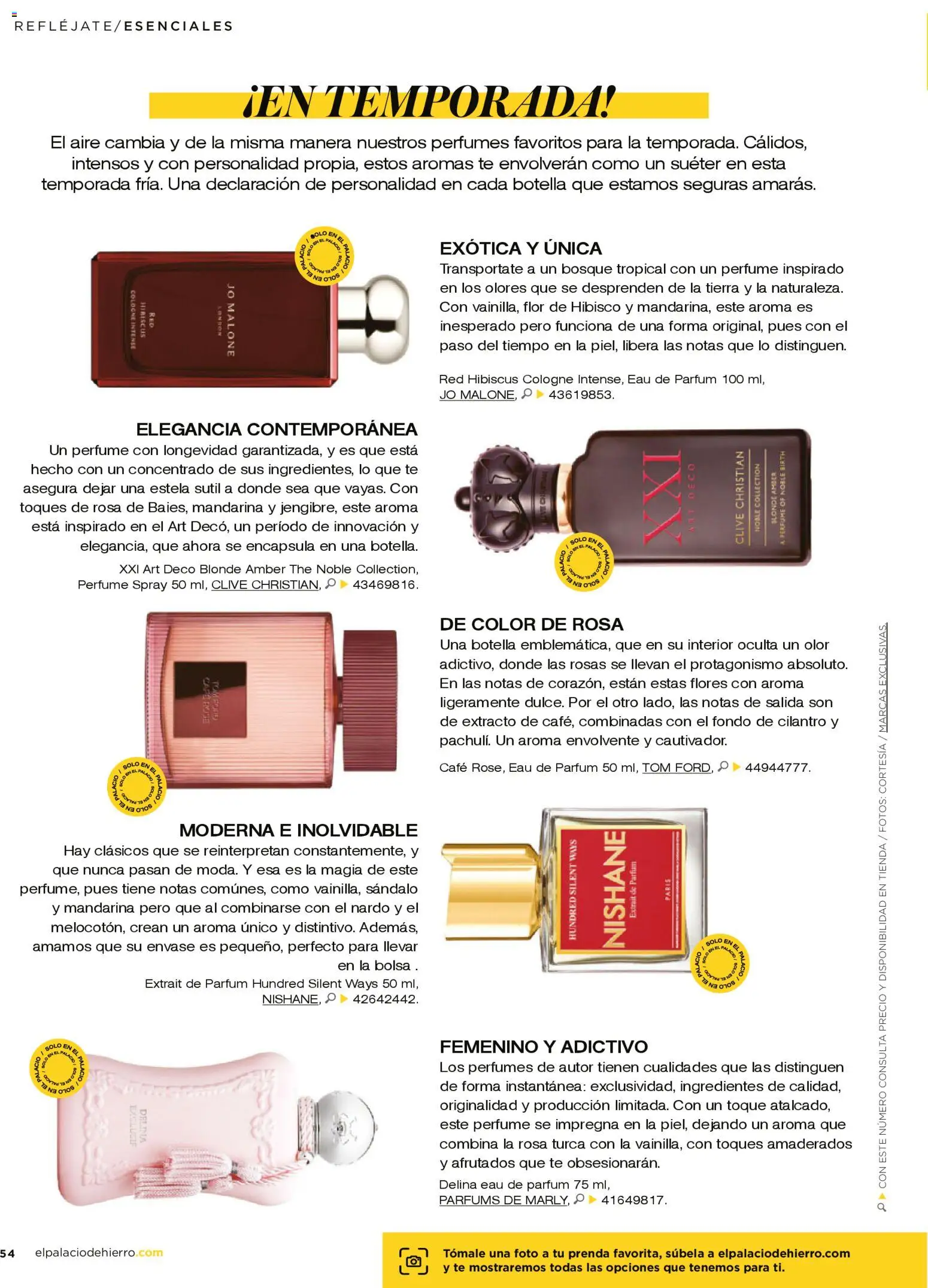 Nuevas ofertas de Palacio De Hierro válidas en toda la República Mexicana desde el 01.11.2025. ¡Encuentra las mejores ofertas en Palacio De Hierro catálogo! | Página: 56