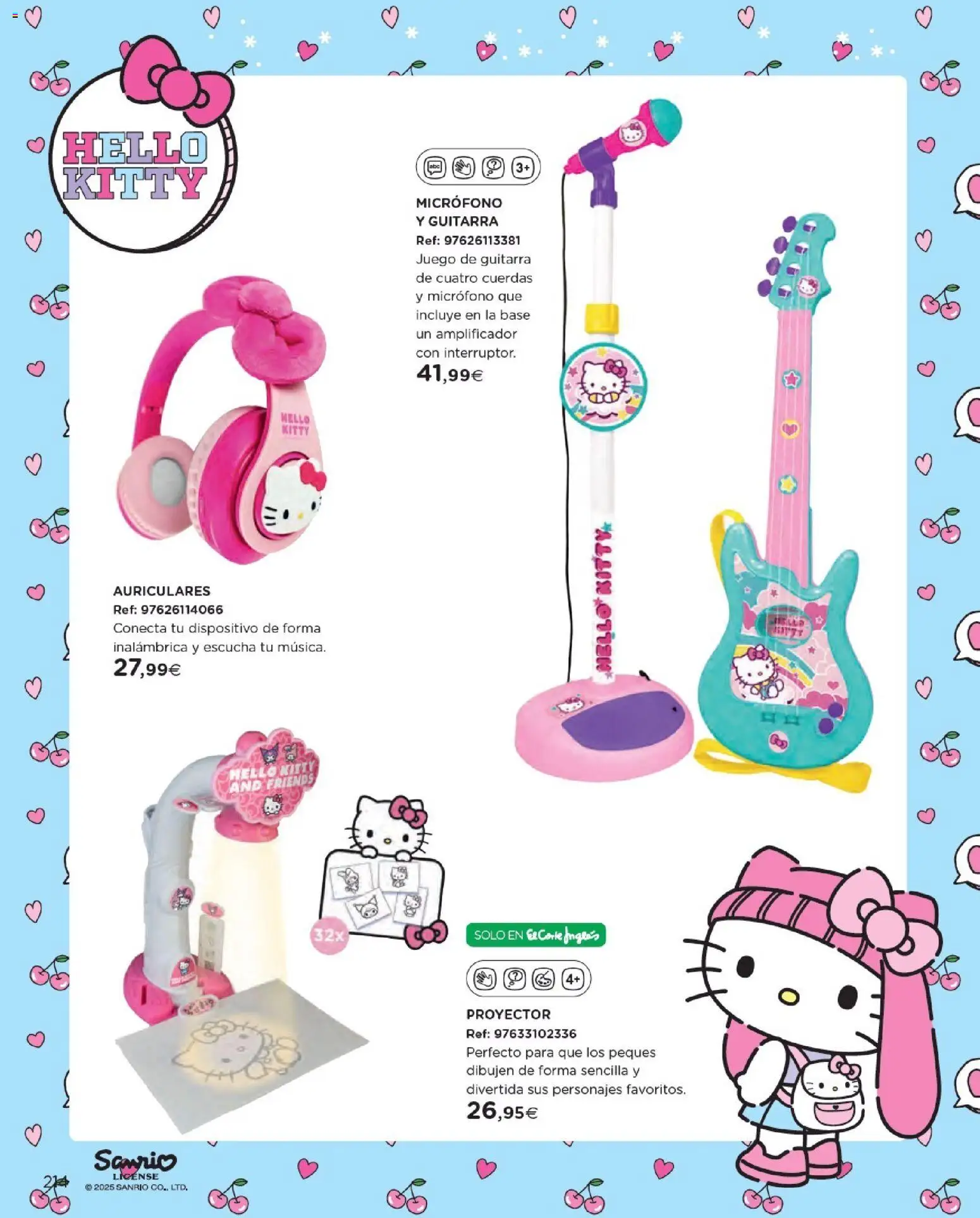 Nuevas ofertas de El Corte Inglés válidas en toda la República Mexicana desde el 27.10.2025. ¡Encuentra las mejores ofertas en El Corte Inglés catálogo Juguetes! | Página: 214 | Productos: Proyector, Juego, Micrófono