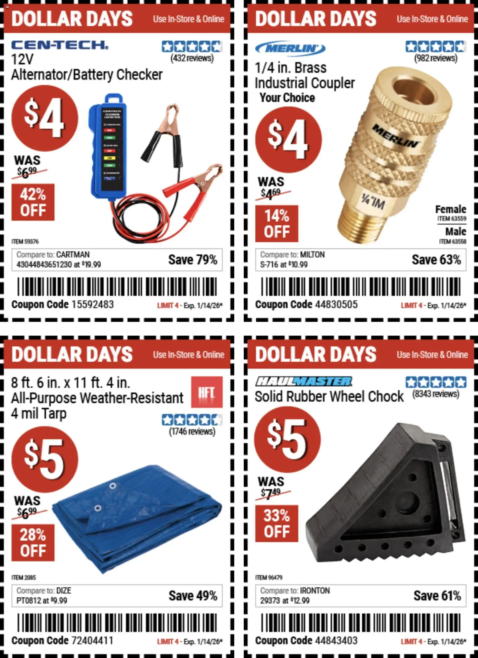 Harbor Freight Dollar Days - valid from 01.01.2026 | Page: 2