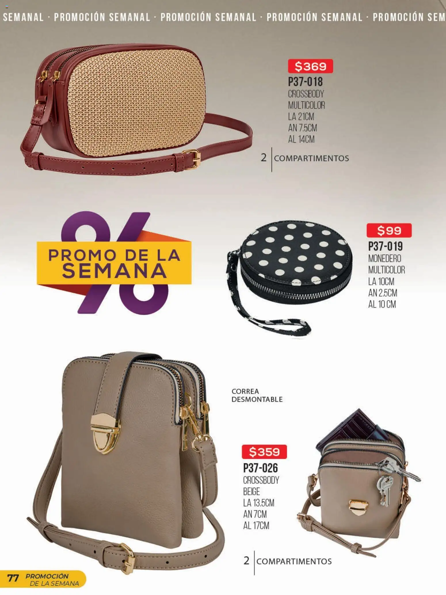 Nuevas ofertas de Cklass válidas en toda la República Mexicana desde el 16.02.2026. ¡Encuentra las mejores ofertas en Cklass catálogo Promo Semanal! | Página: 78 | Productos: Monedero