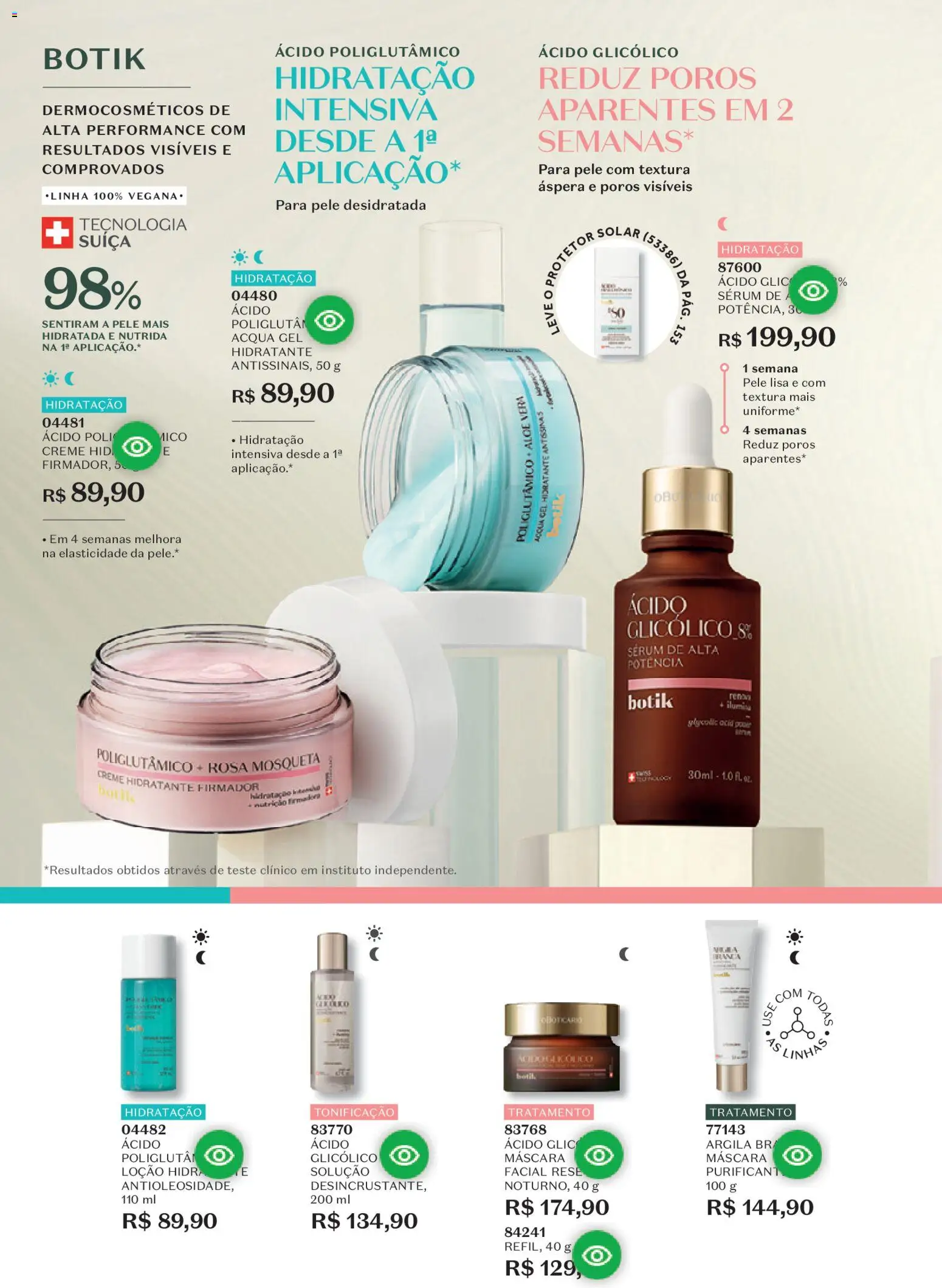 O Boticário Folheto - válido de 26.12.2025 | Página: 164 | Produtos: Argila, Sérum, Creme